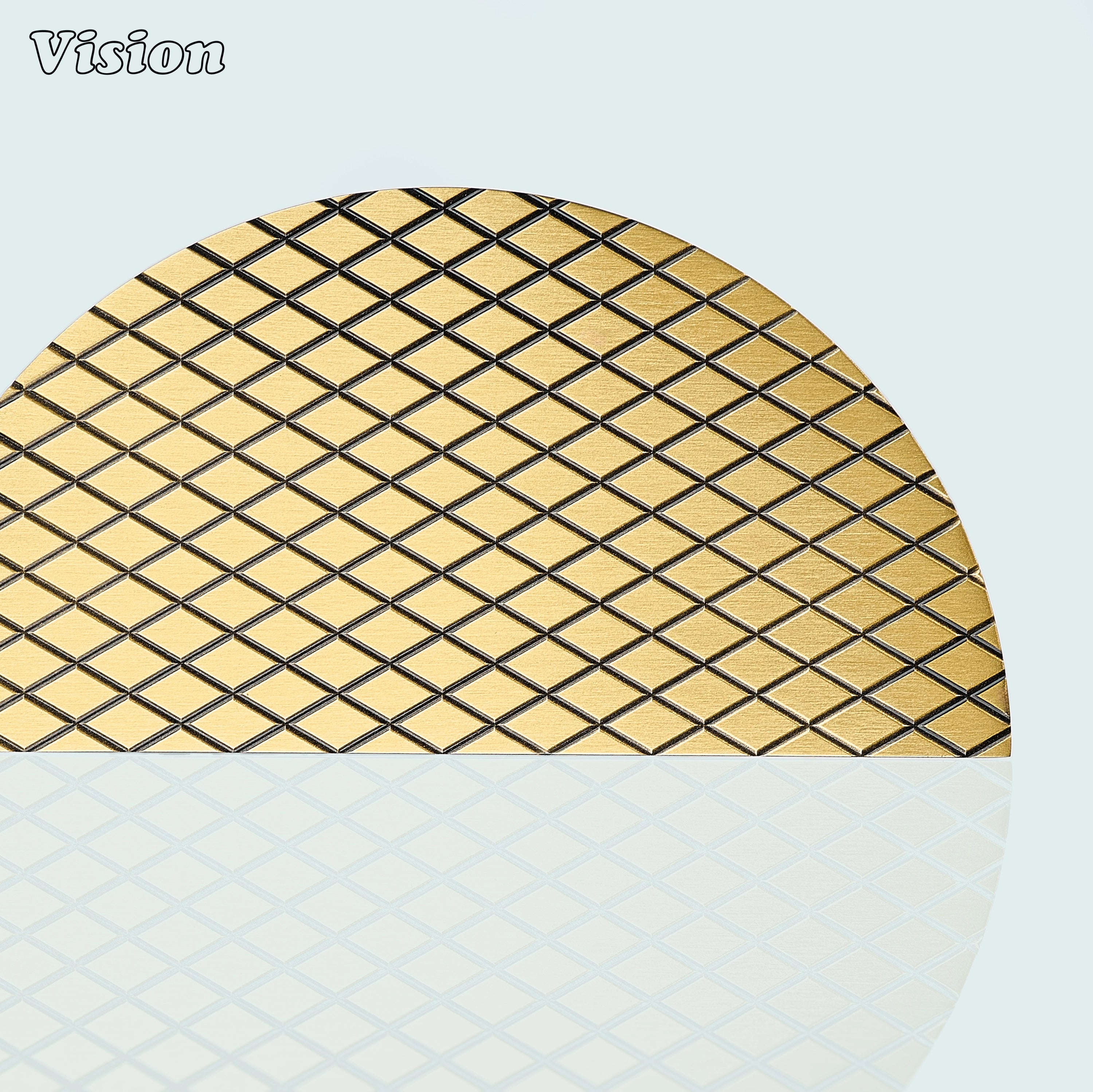 Antique Bronze brass door handle with diamond knurled detailing for passage doors