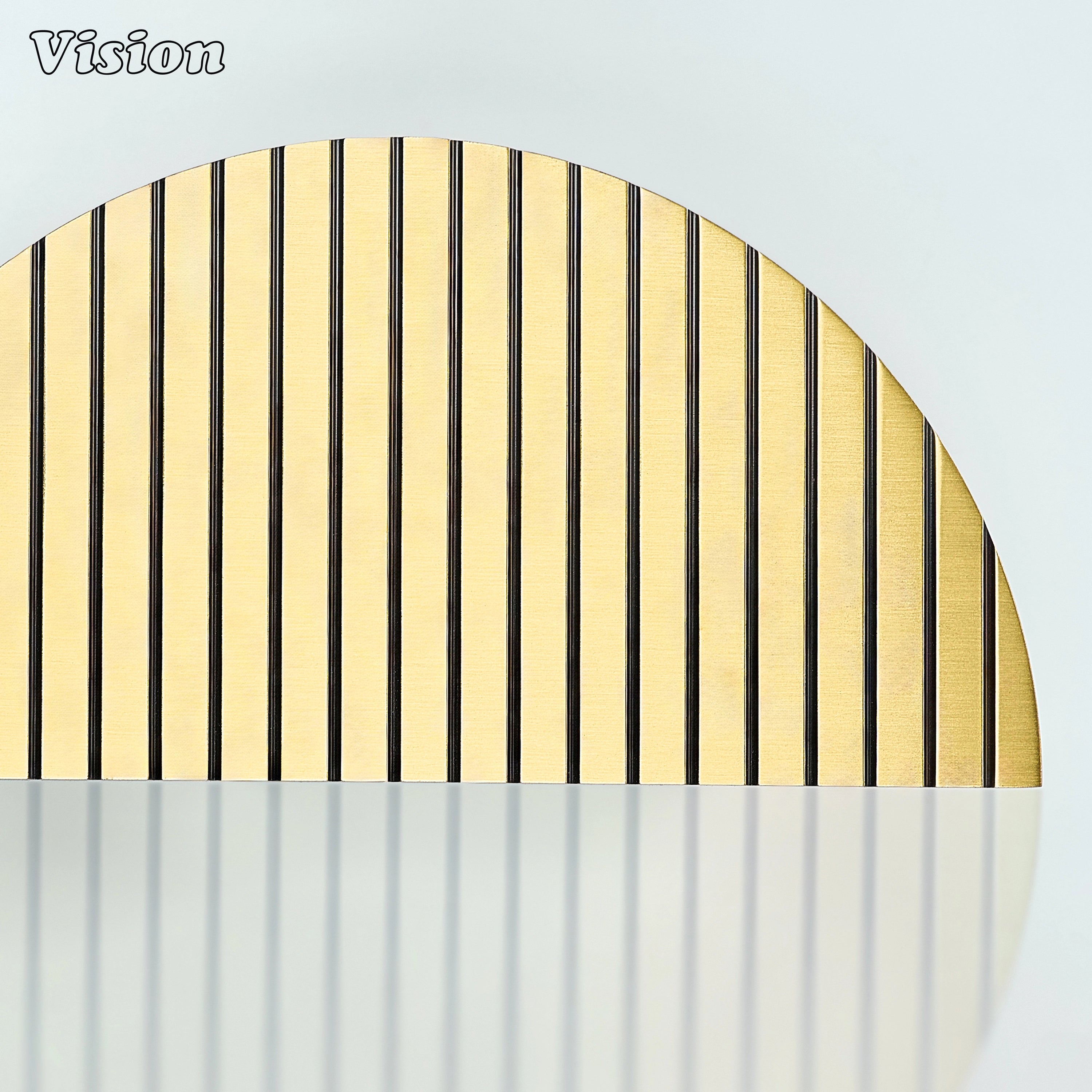 Antique Bronze linear half moon door handle crafted for contemporary homes