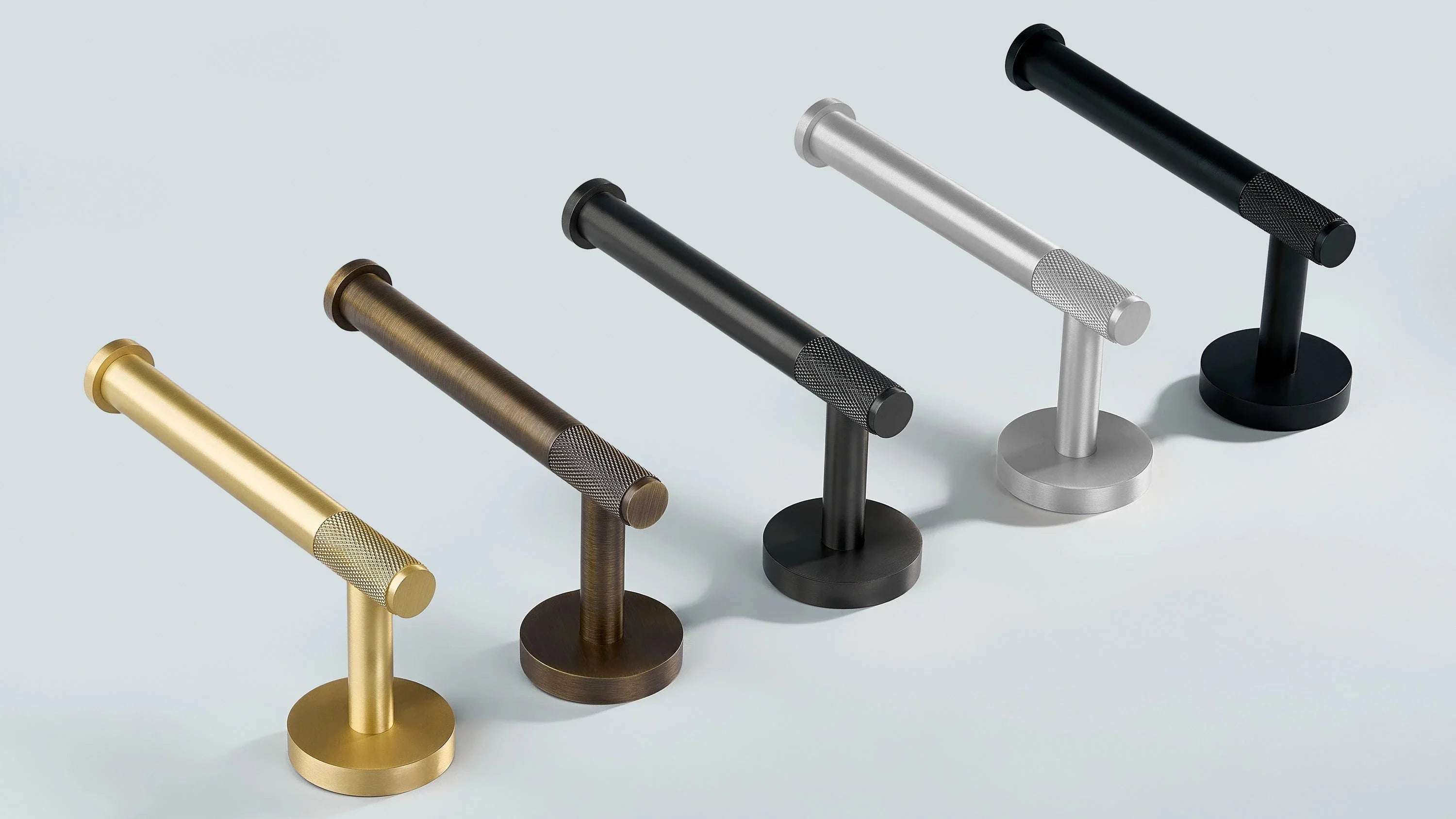 Towel rack in Gold, Antique Bronze, Oil Rubbed Bronze, Silver and Black finishes