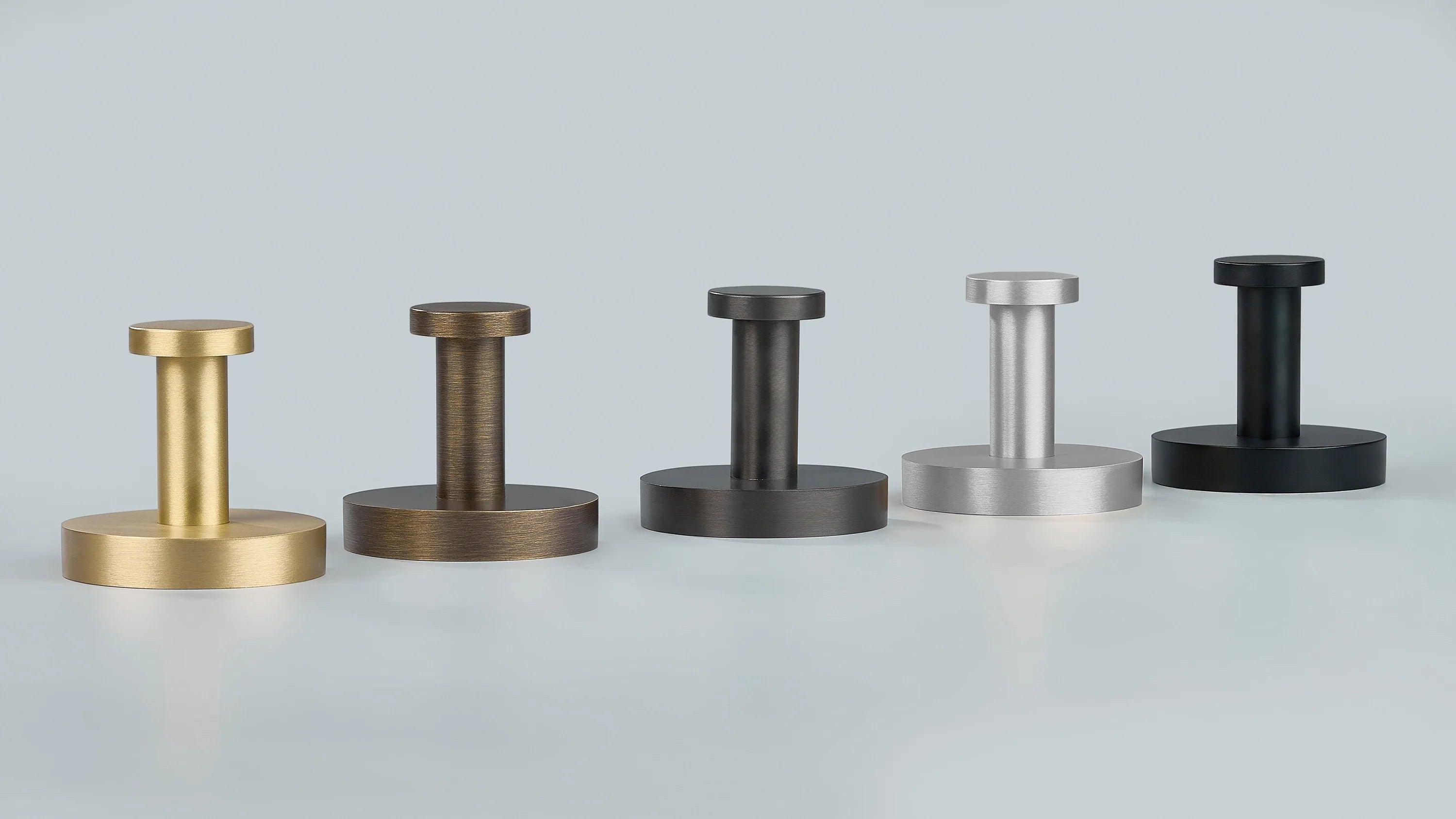 Bathroom Hooks in Gold, Antique Bronze, Gunmetal, Oil Rubbed Bronze, Silver and Black Finishes