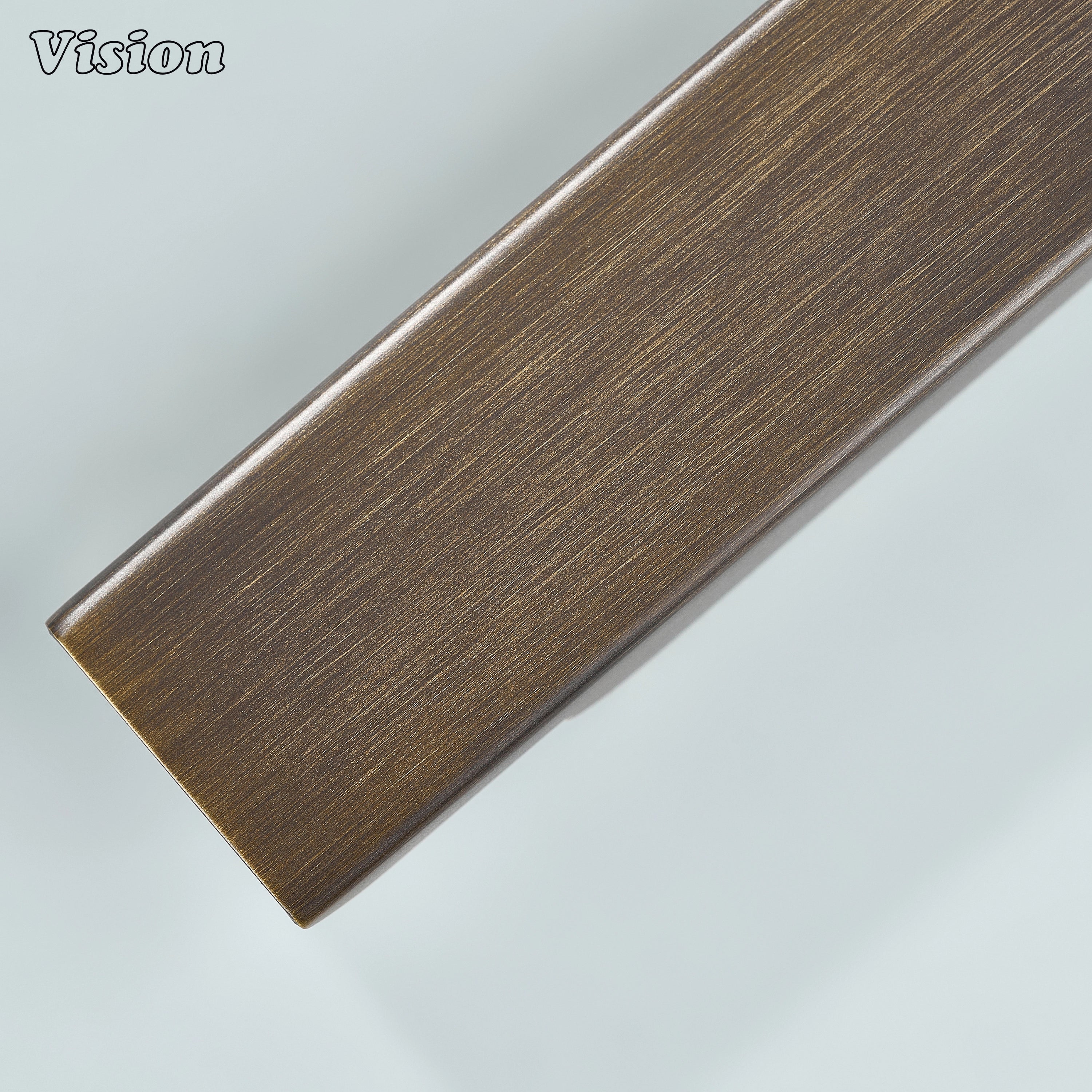 Antique Bronze cabinet handle minimalist bar design for wardrobes and closets