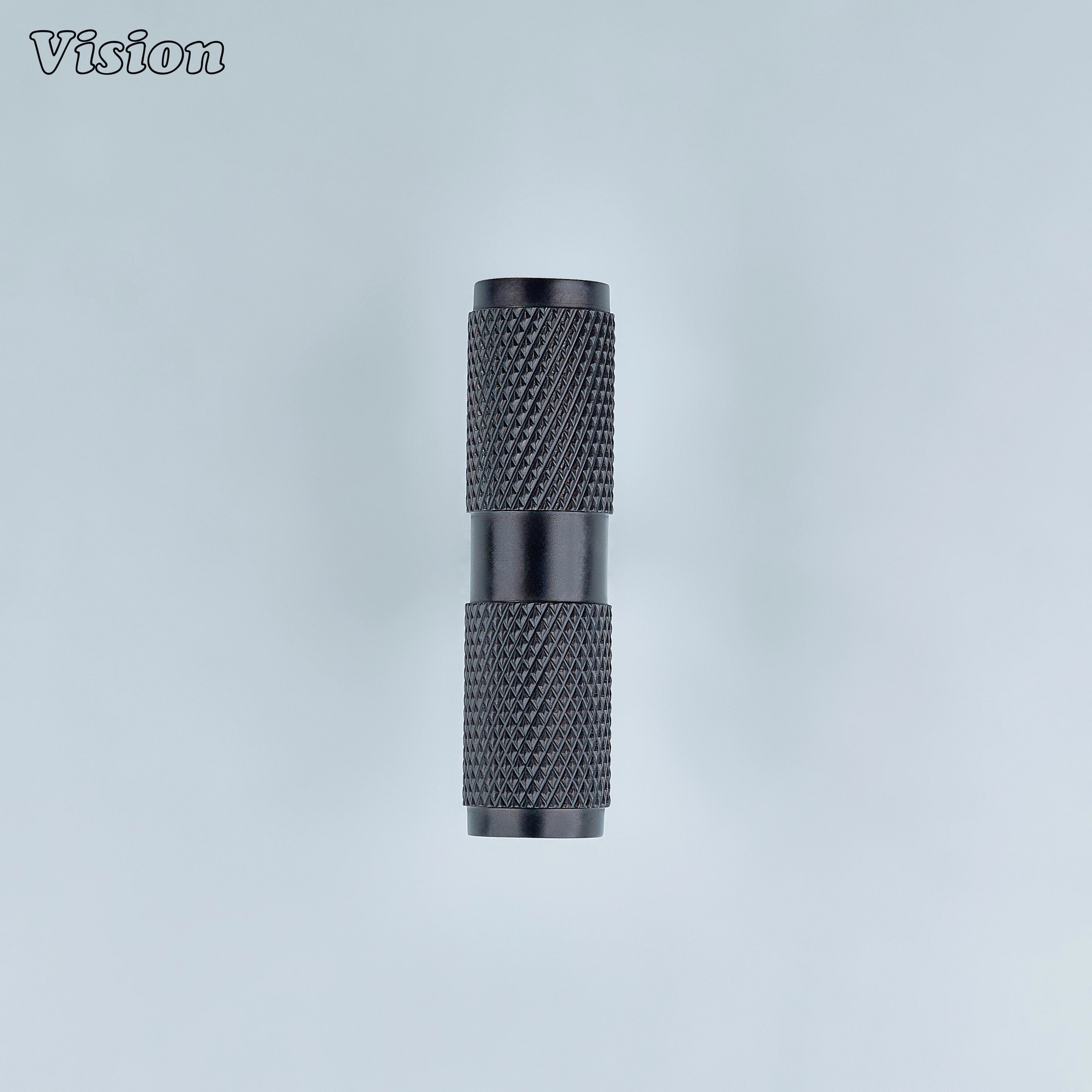 Knurled Oil Rubbed Bronze cabinet t-knob bar style for kitchen storage units