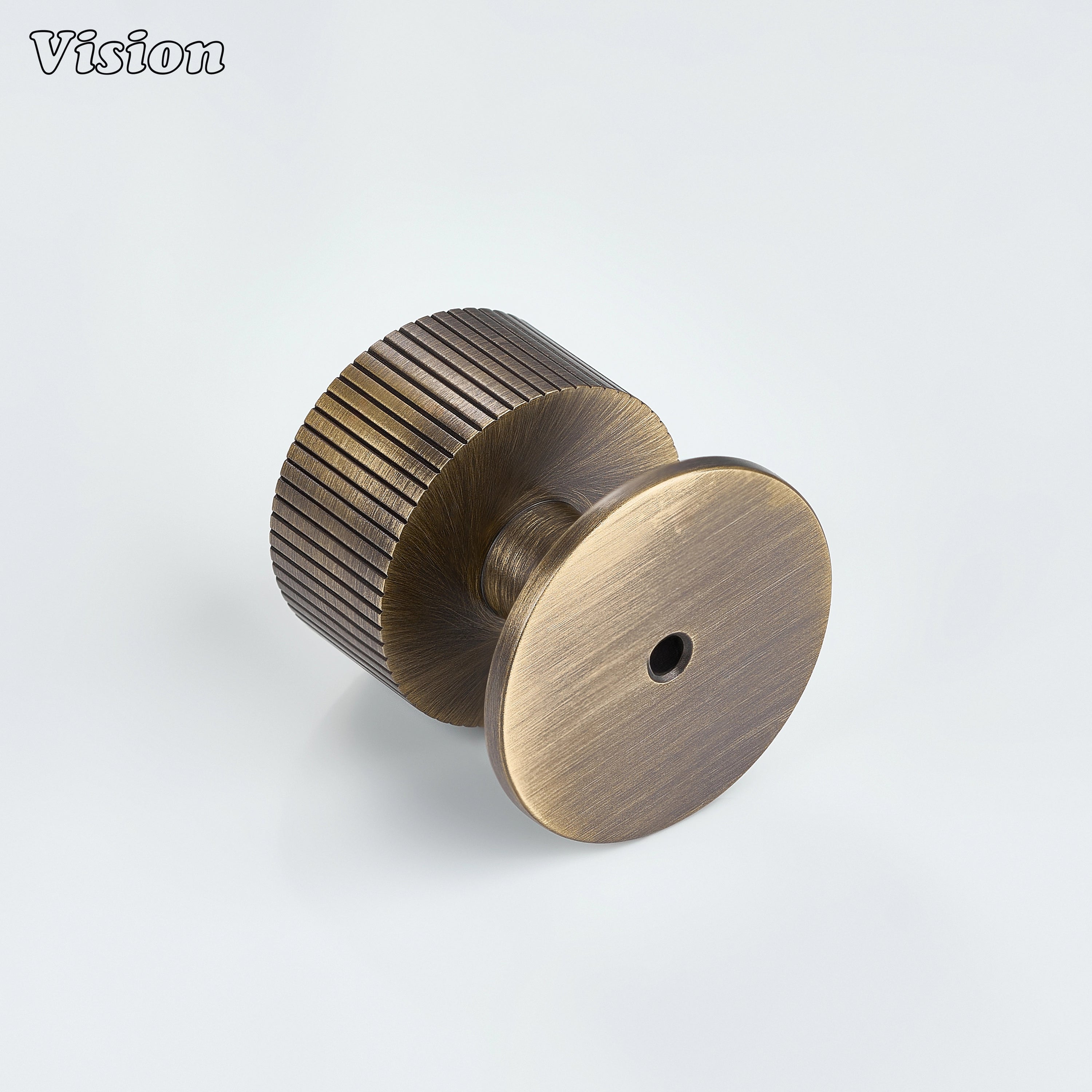 Linear styled Antique Bronze cabinet knob for drawers and cabinet storage