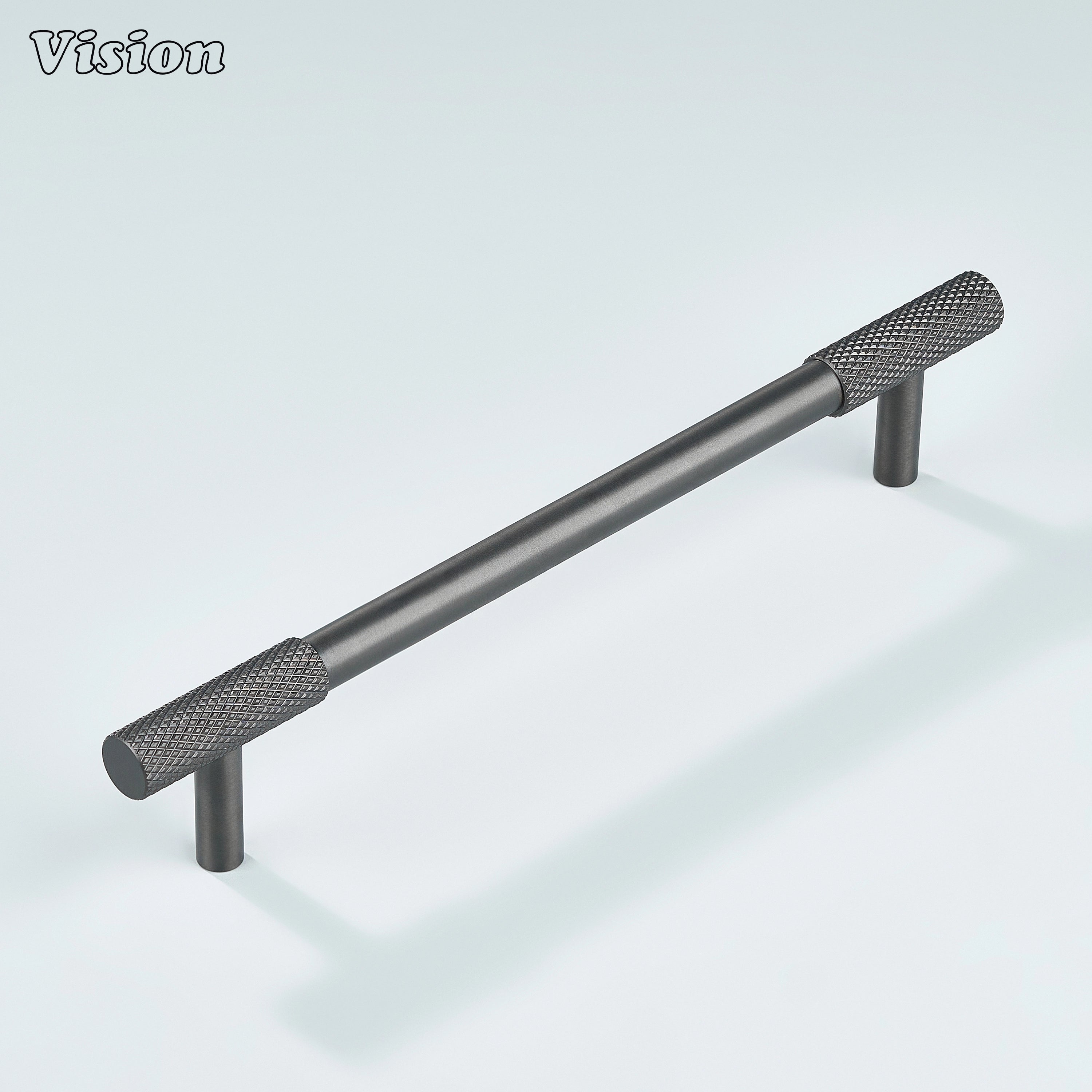 Arion handle with Gunmetal knurled detailing