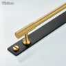 Gold and Black product finish swatch