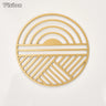 gold product finish swatch