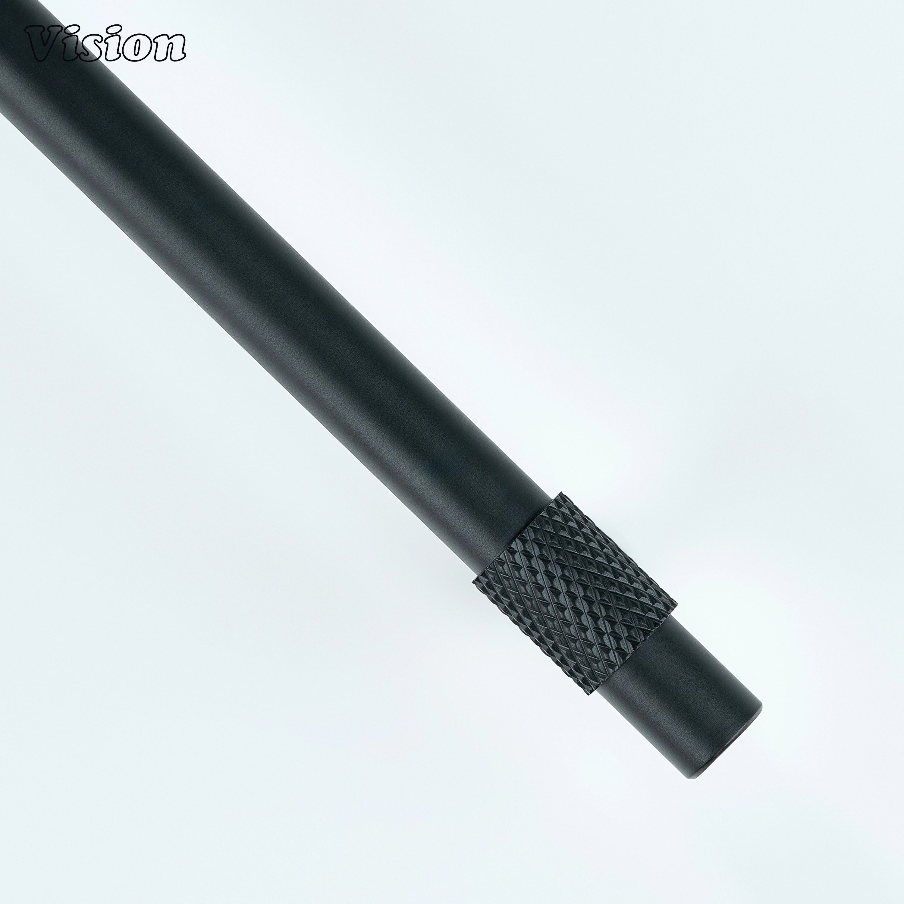 Black cabinet pull with refined detailing for wardrobes and furniture upgrades.