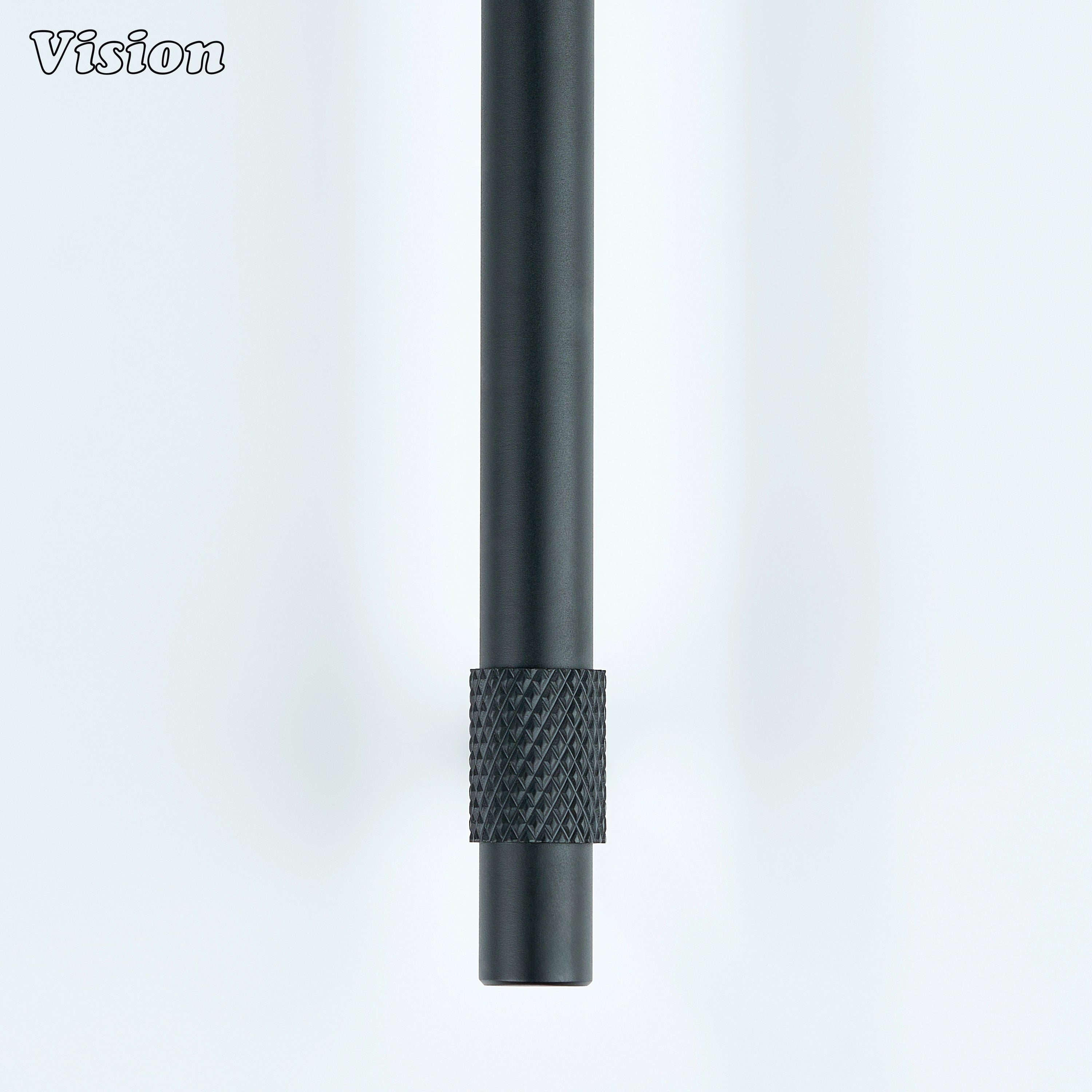 Premium Black cabinet handle with cone legs for cabinet doors and drawers.