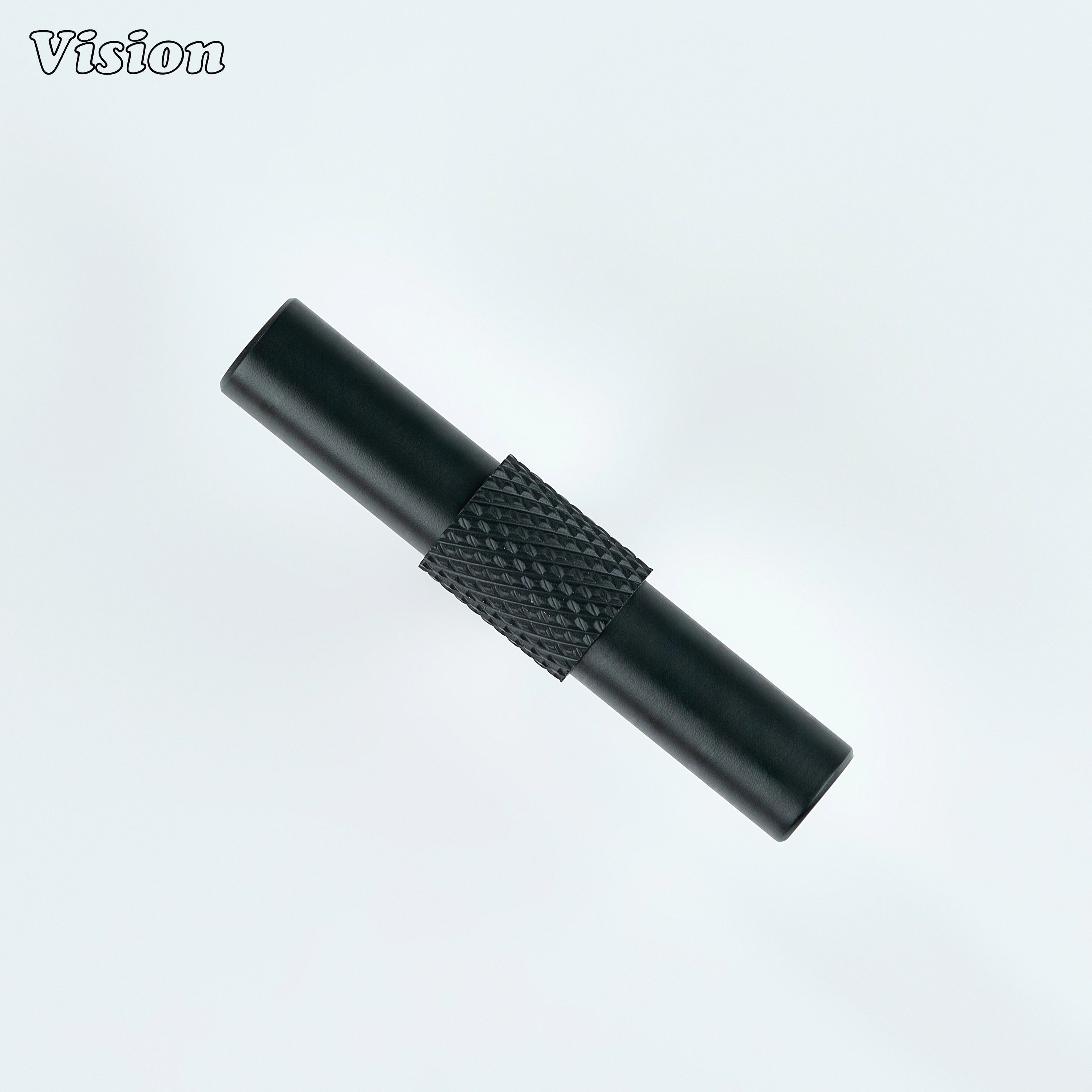 Knurled Black cabinet hardware T-knob for wardrobe doors and drawers