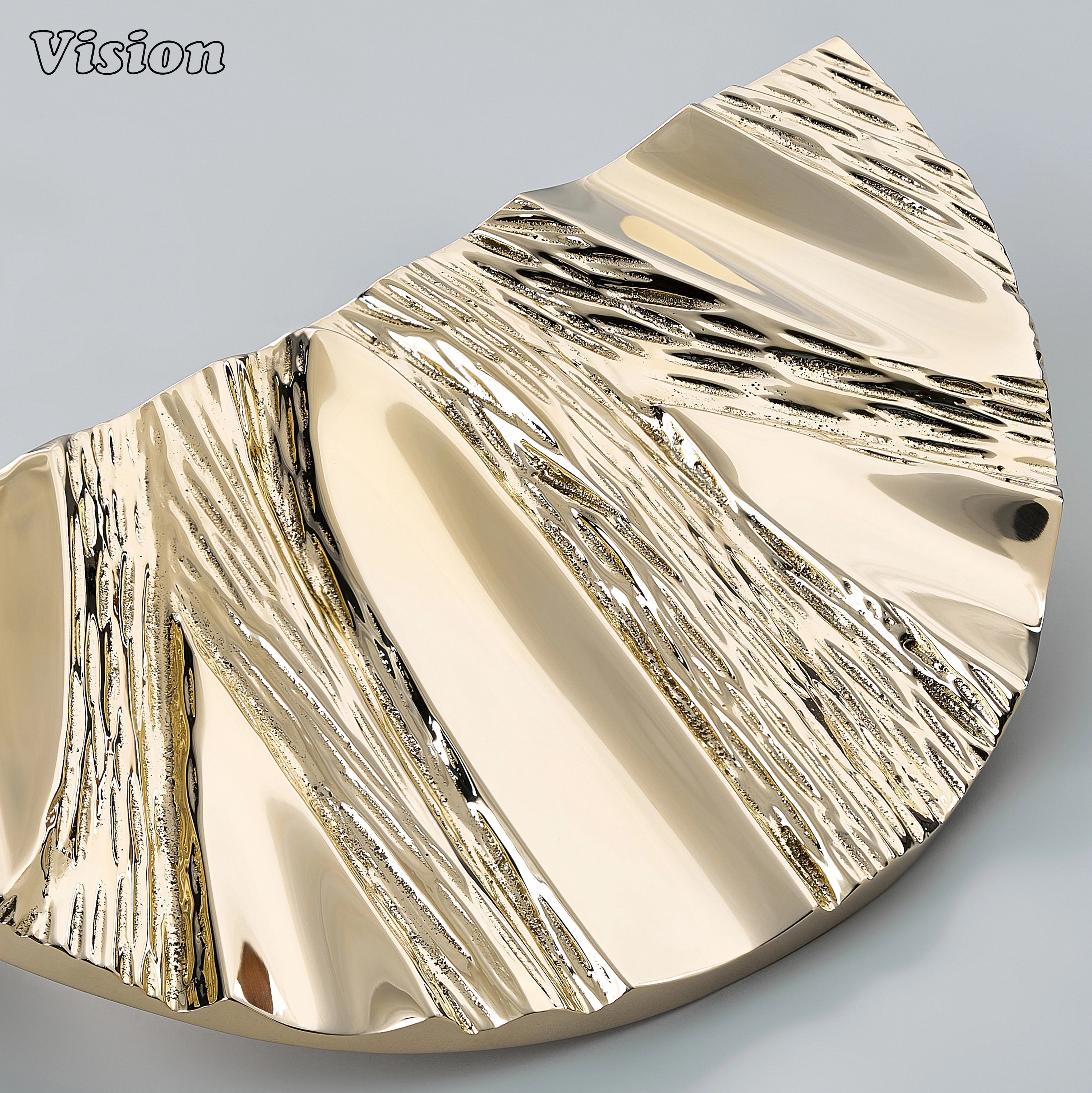 Organic Polished Brass brass pull handle for grand front doors and pivot doors.