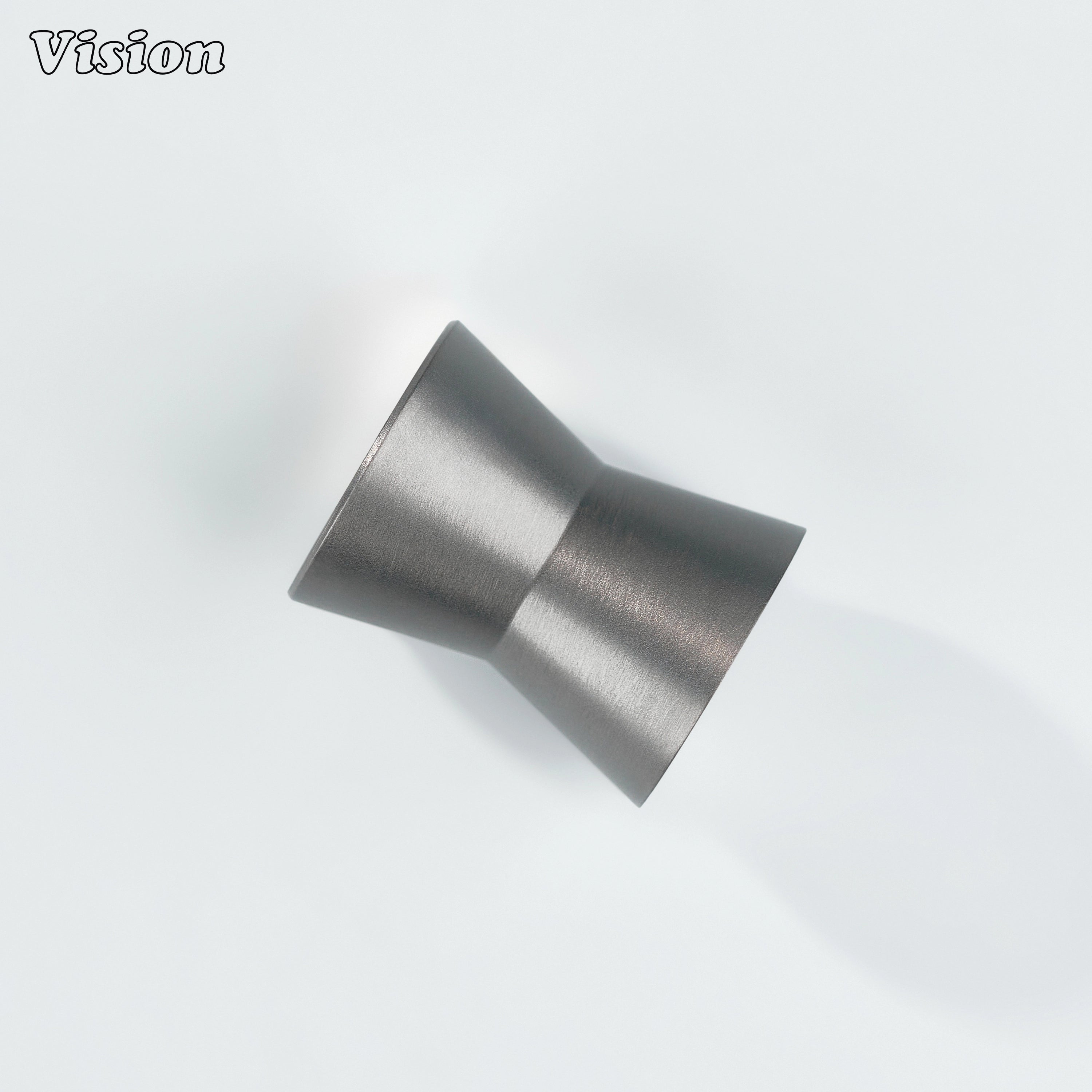 Tapered round solid brass cabinet knob in Gunmetal for cupboard doors