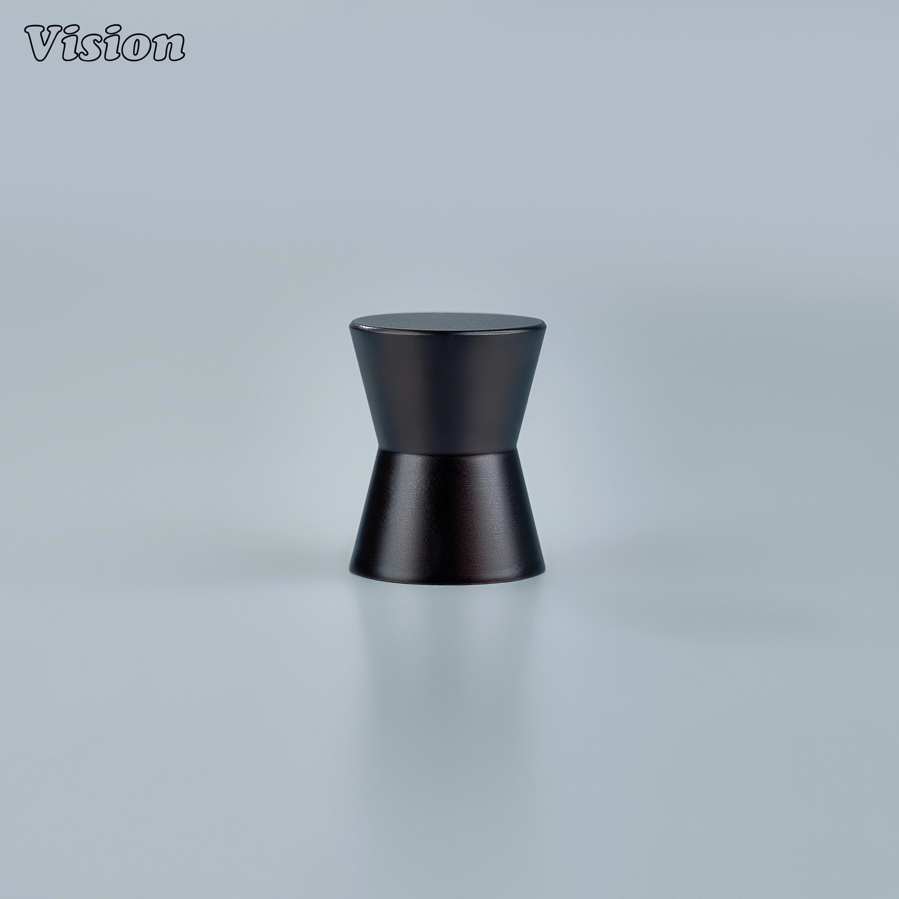 Plain Silver solid brass cabinet knob with smooth round shape for wardrobes