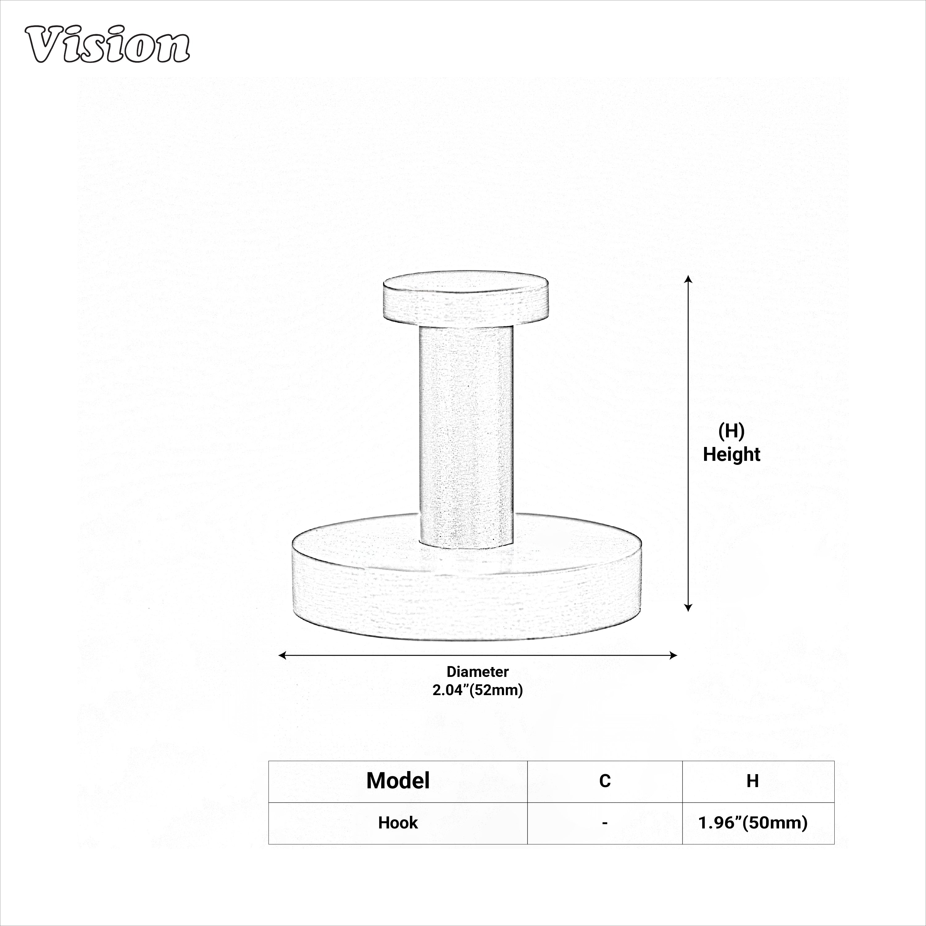 Gold plain profile wall hook with solid build for hanging hats and accessories