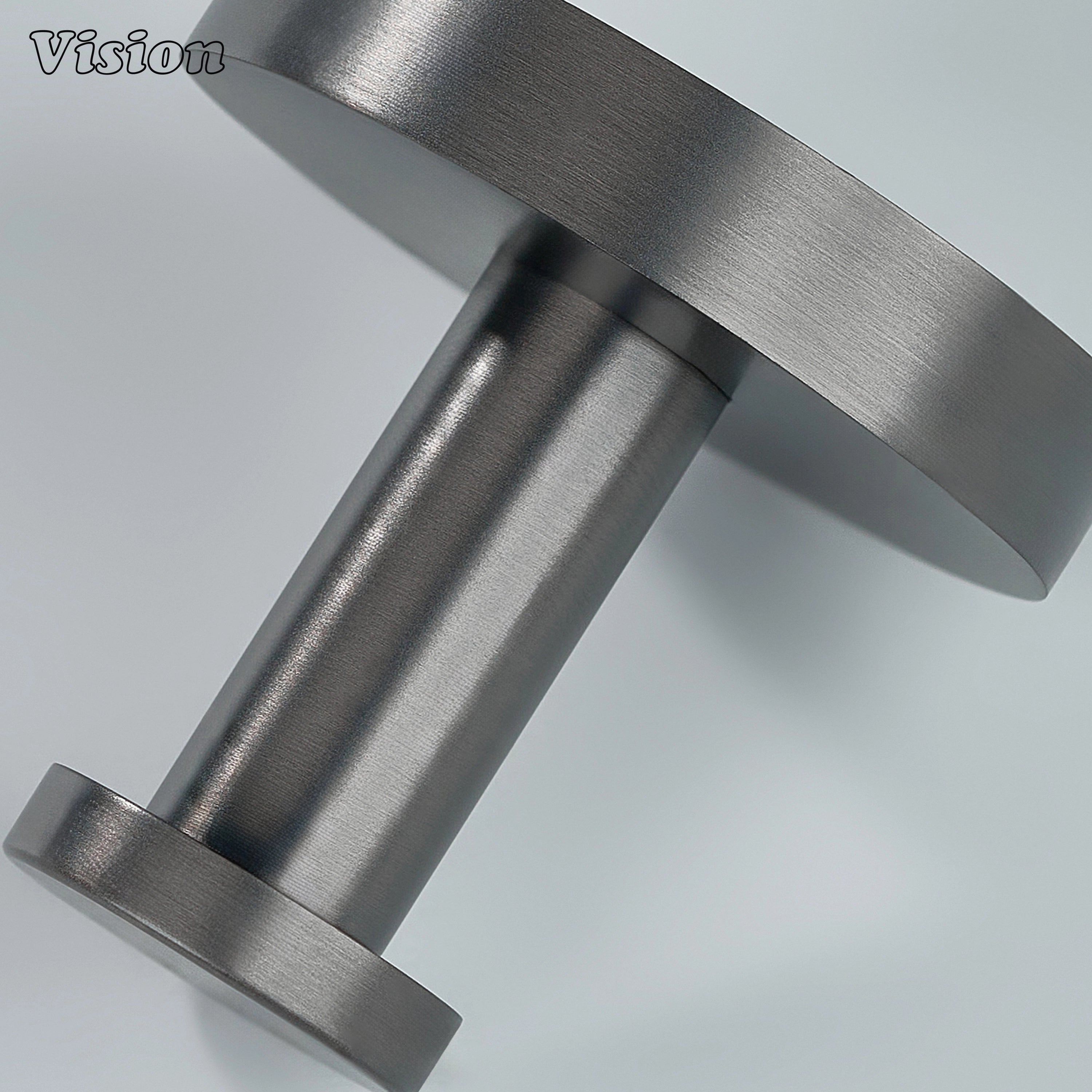 Plain profile Gunmetal wall hook for bedroom and dressing areas