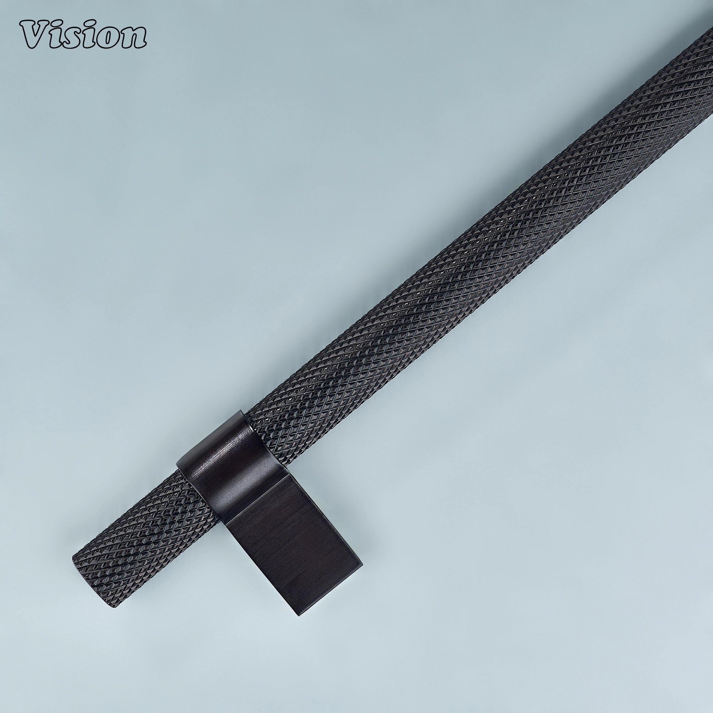 Oil rubbed bronze textured handle ideal for wardrobe and cupboard upgrades.
