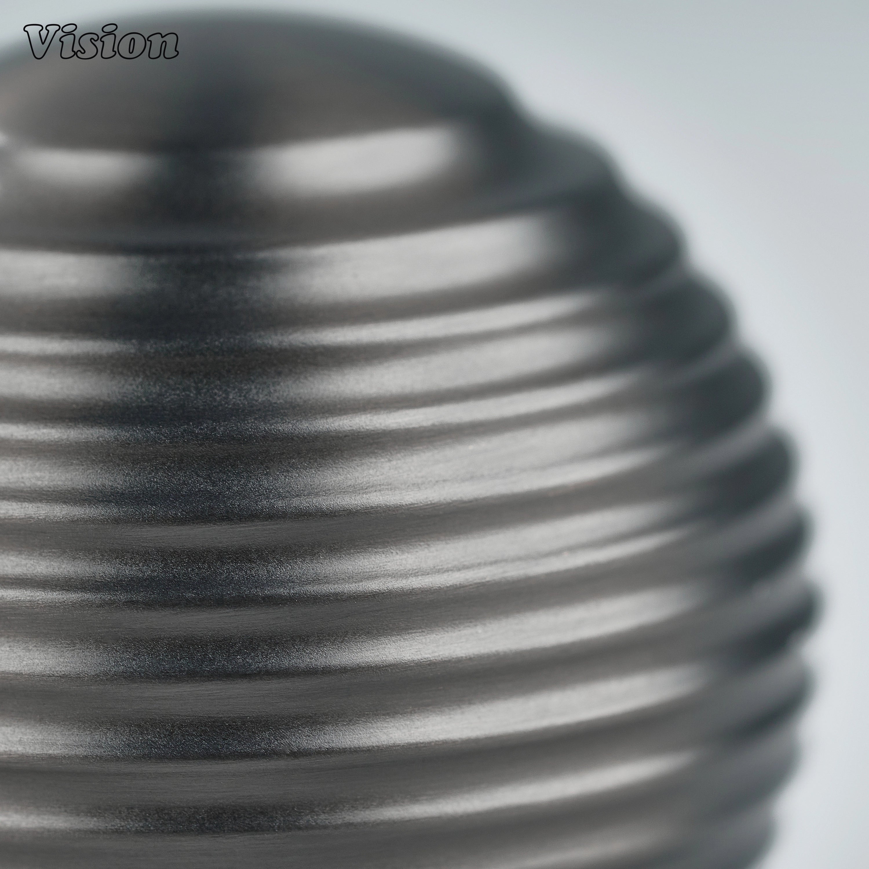 Round honeycomb brass cabinet knob in Gunmetal finish for wardrobe doors