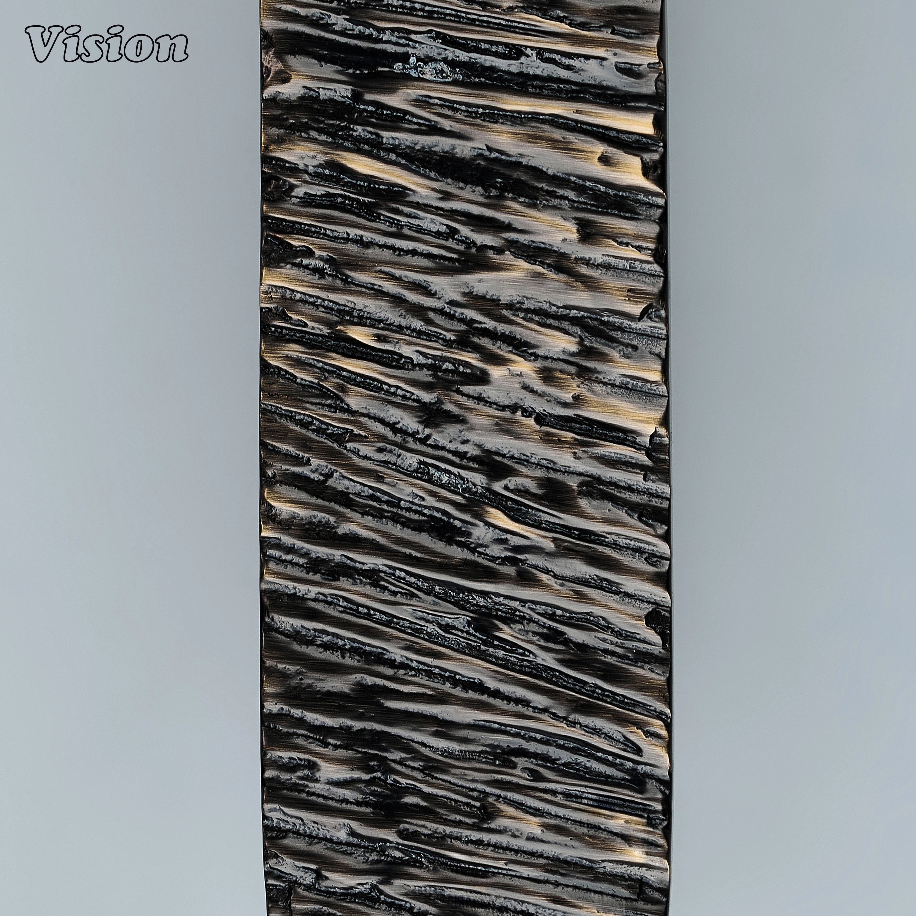 Antique Bronze premium brass half round pull handle with artisanal textured finish for statement furniture.