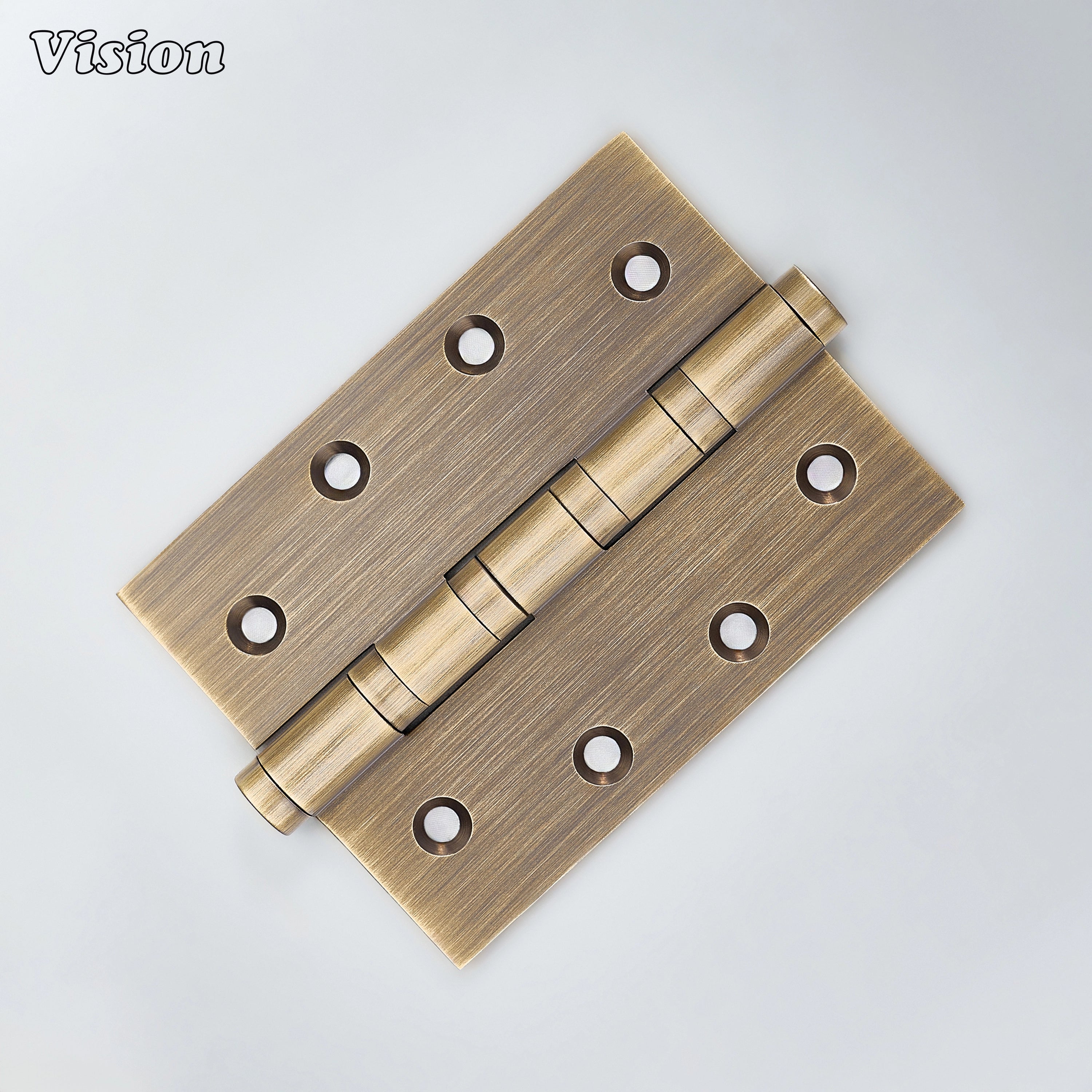 Antique Bronze bearing brass door hinge with rectangular design for residential interiors