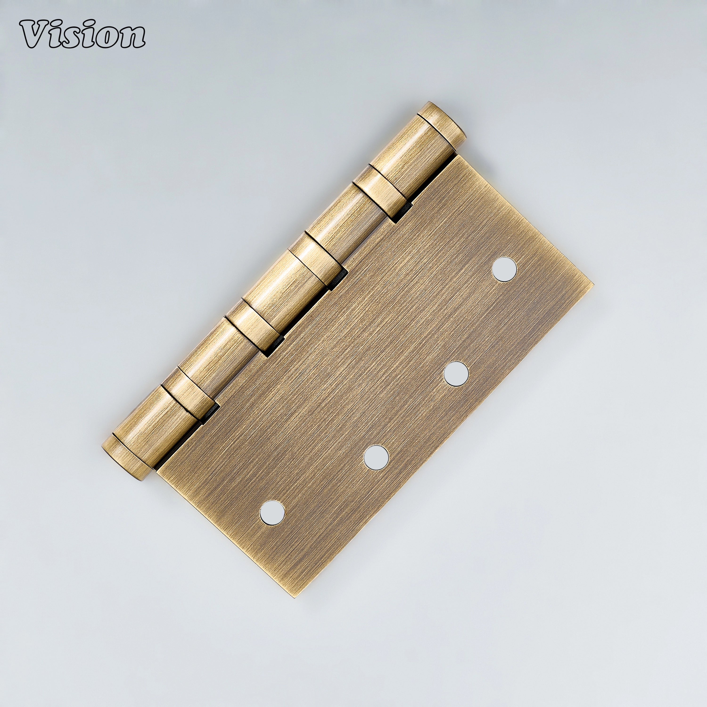 Square edge Antique Bronze bearing brass door hinge for residential interiors