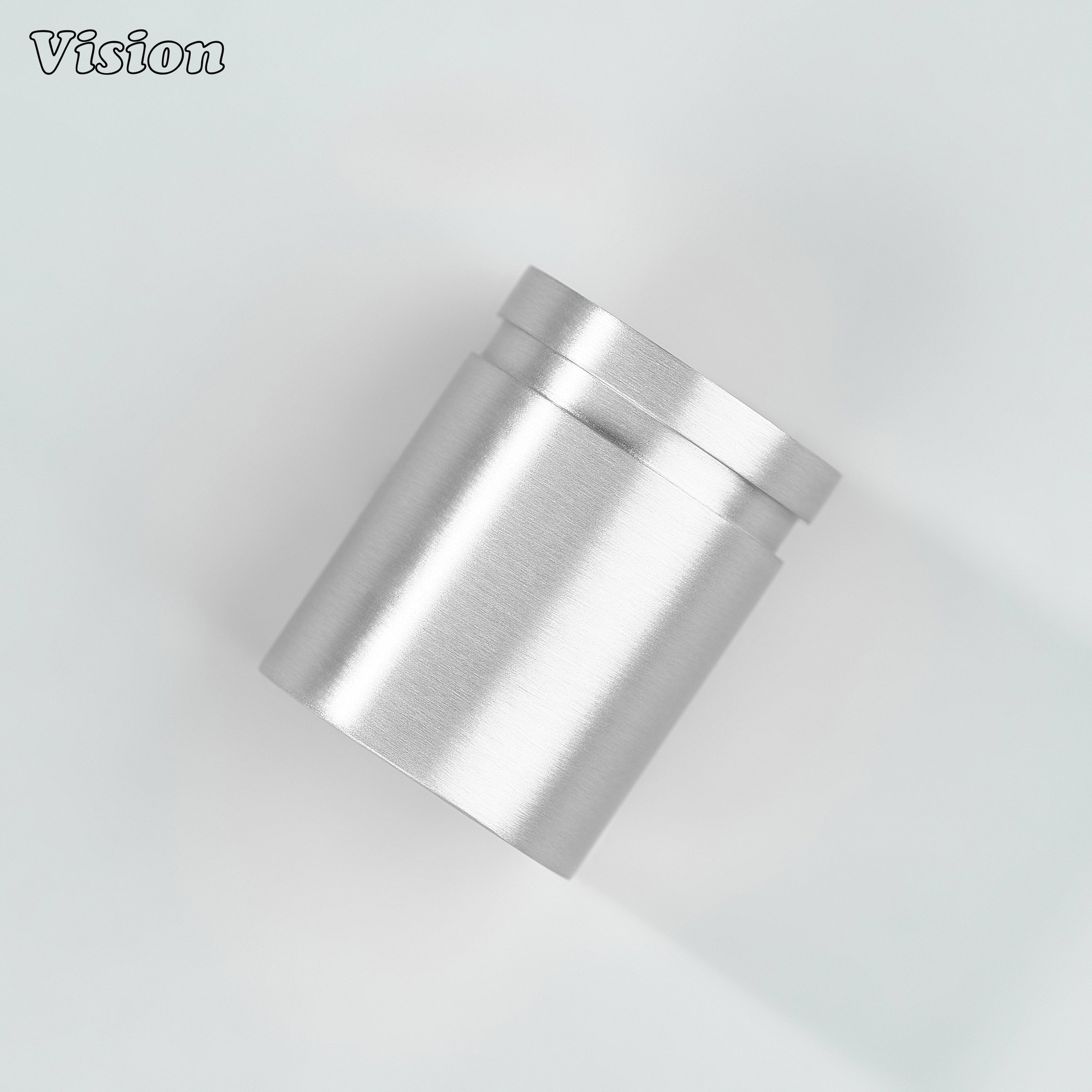 Silver minimal plain brass knob for bedroom wardrobes