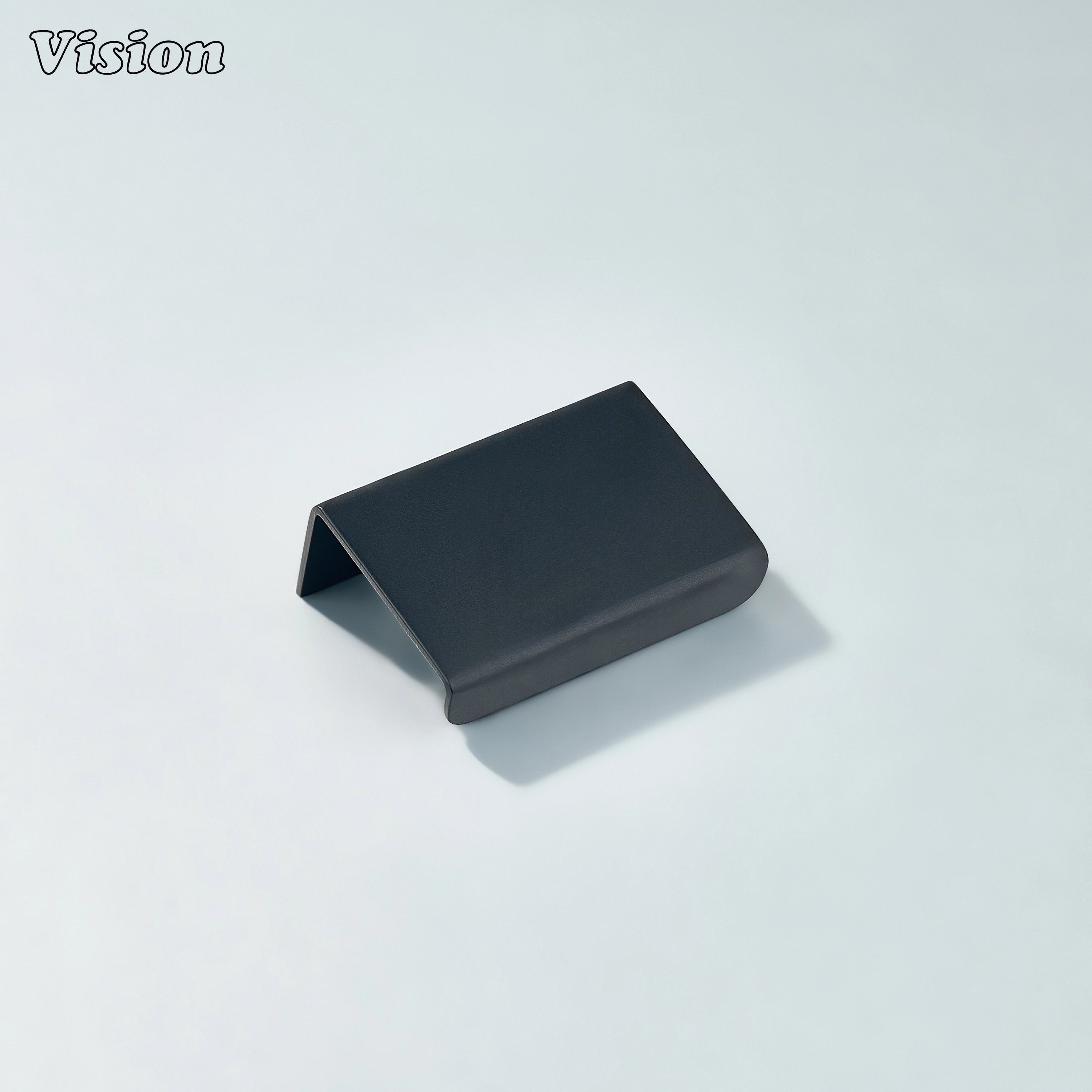 Plain linear Black cabinet handle designed for modern cabinets