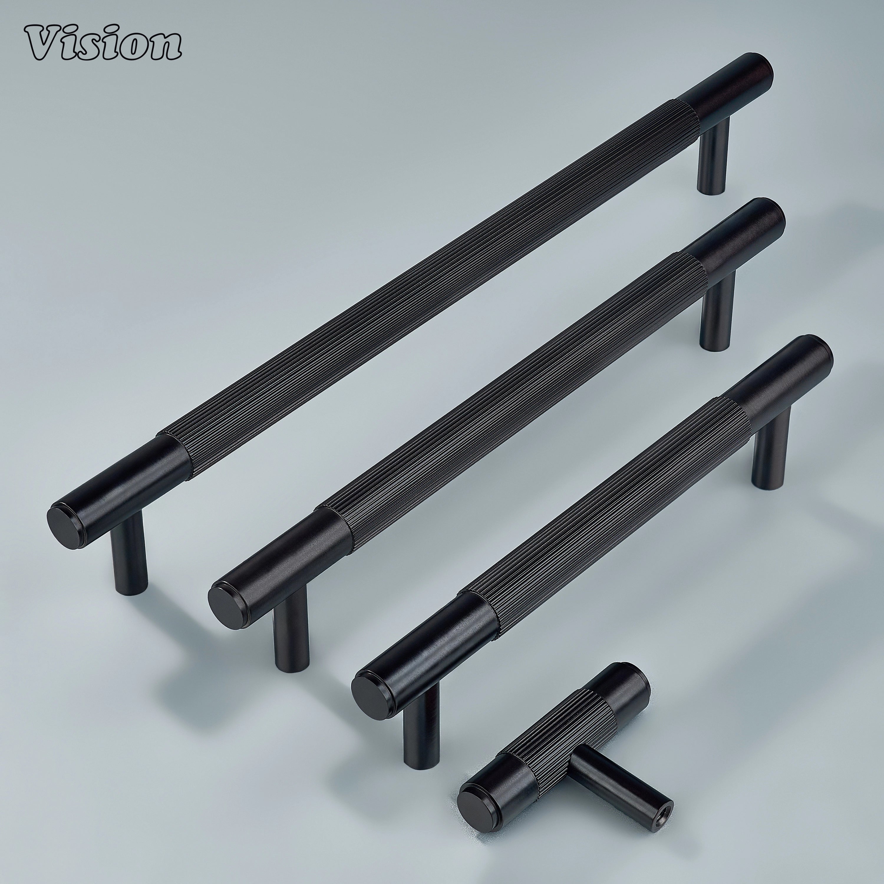 Ignite oil rubbed bronze handle ideal for wardrobes and drawers.