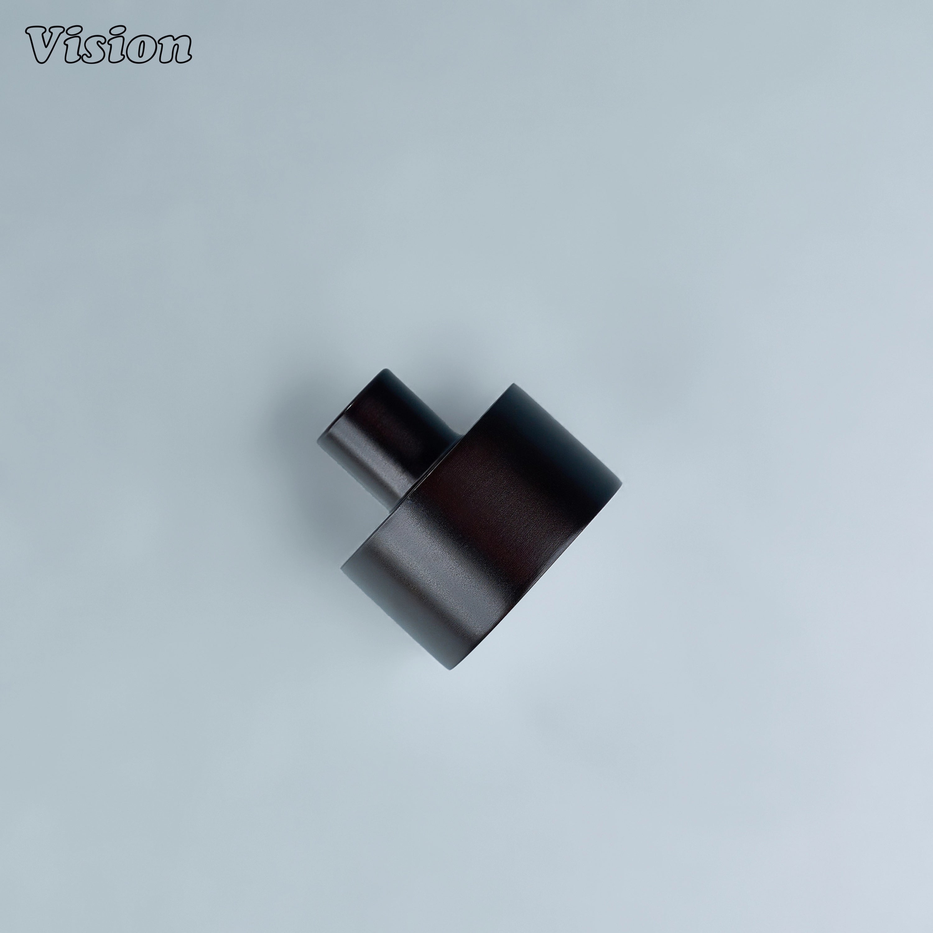 Smooth plain Oil Rubbed Bronze cabinet knob for storage furniture drawers