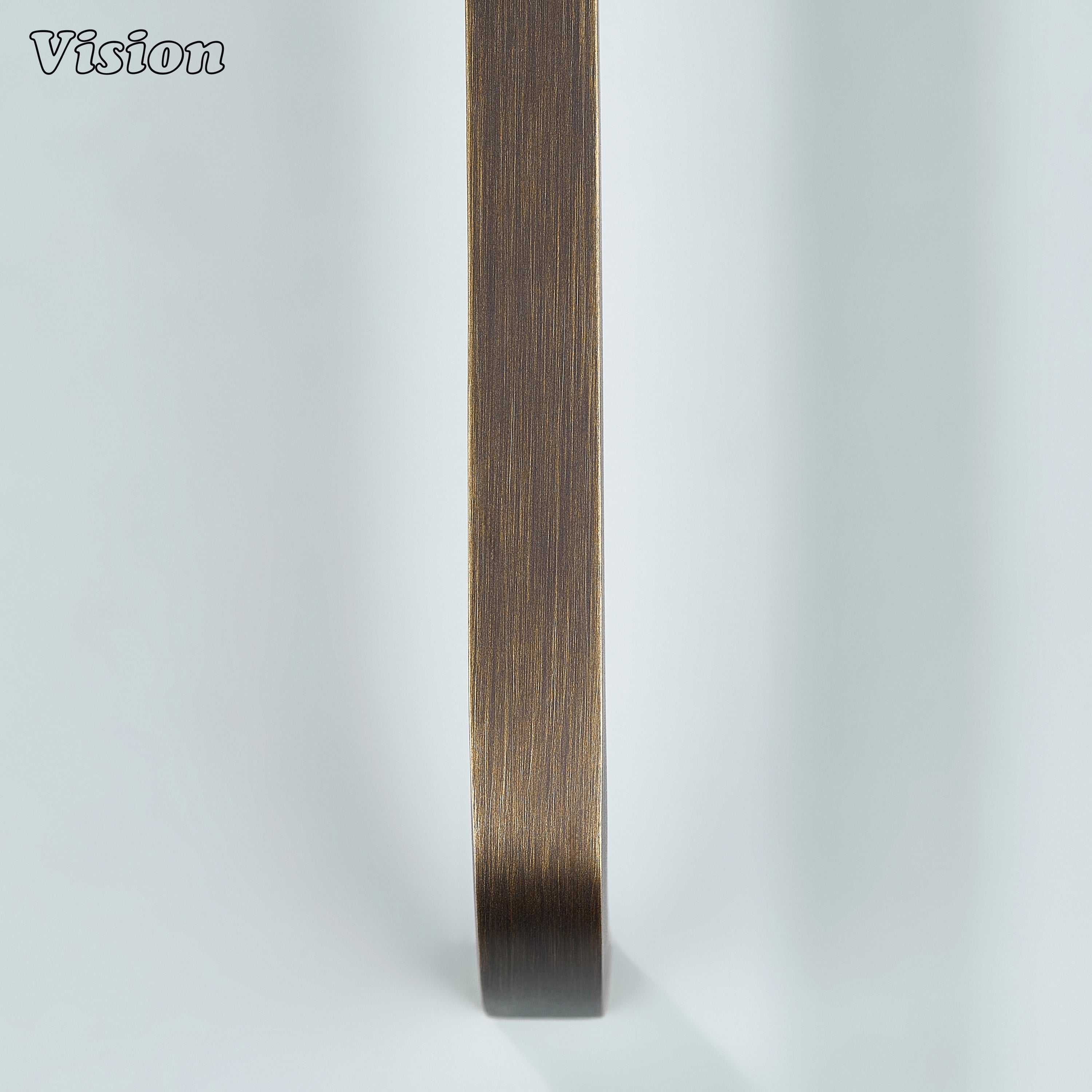 Premium Antique Bronze cabinet handle with smooth curve design.