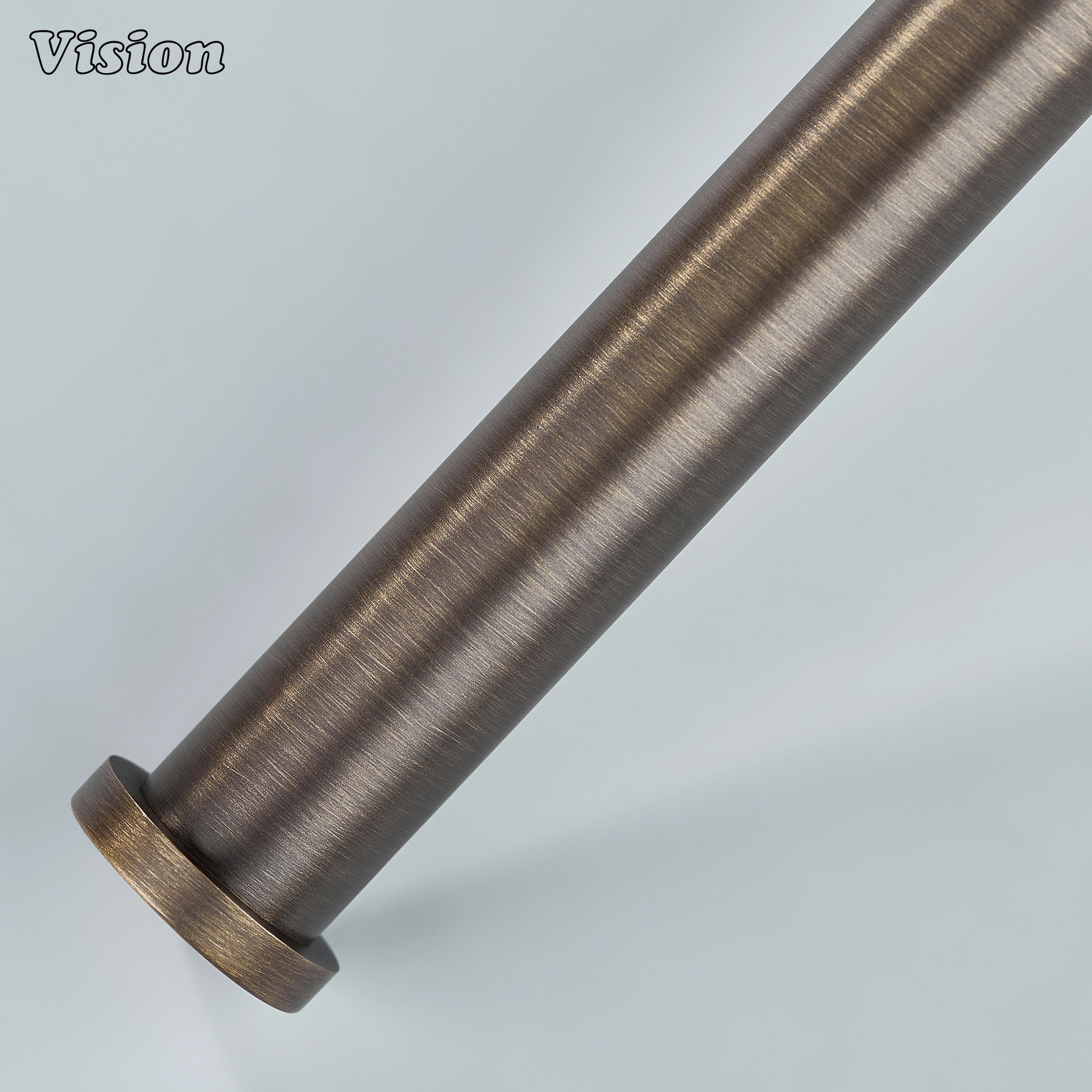 Antique Bronze finish linear brass toilet paper holder for wall installation