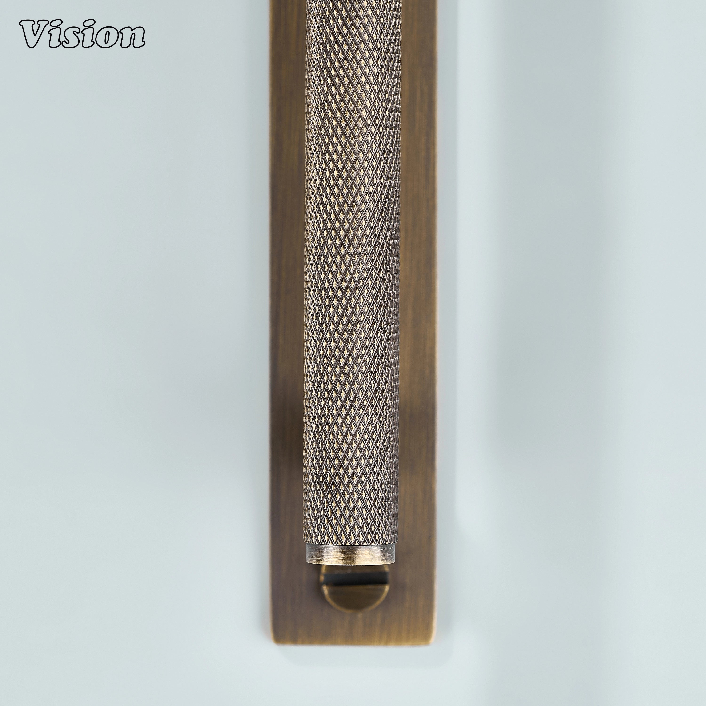 Cabinet handle in Antique Bronze finish for wardrobe storage