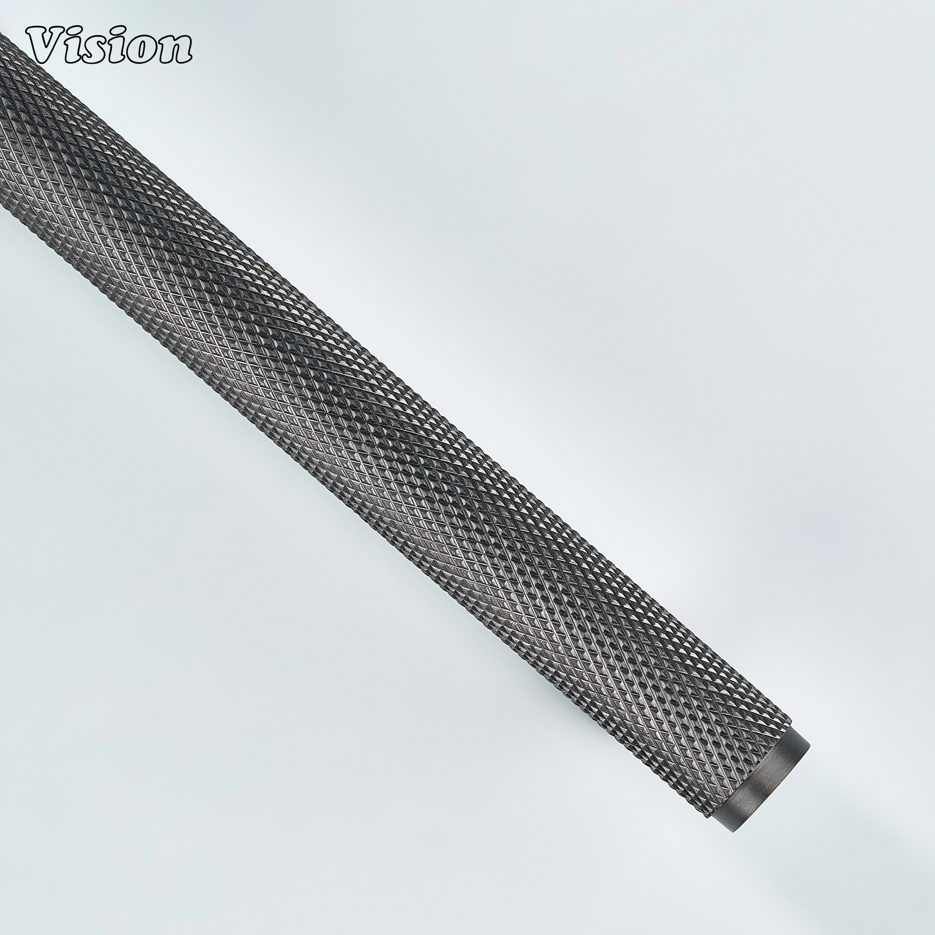 Gunmetal knurled handle used for modular kitchen units.