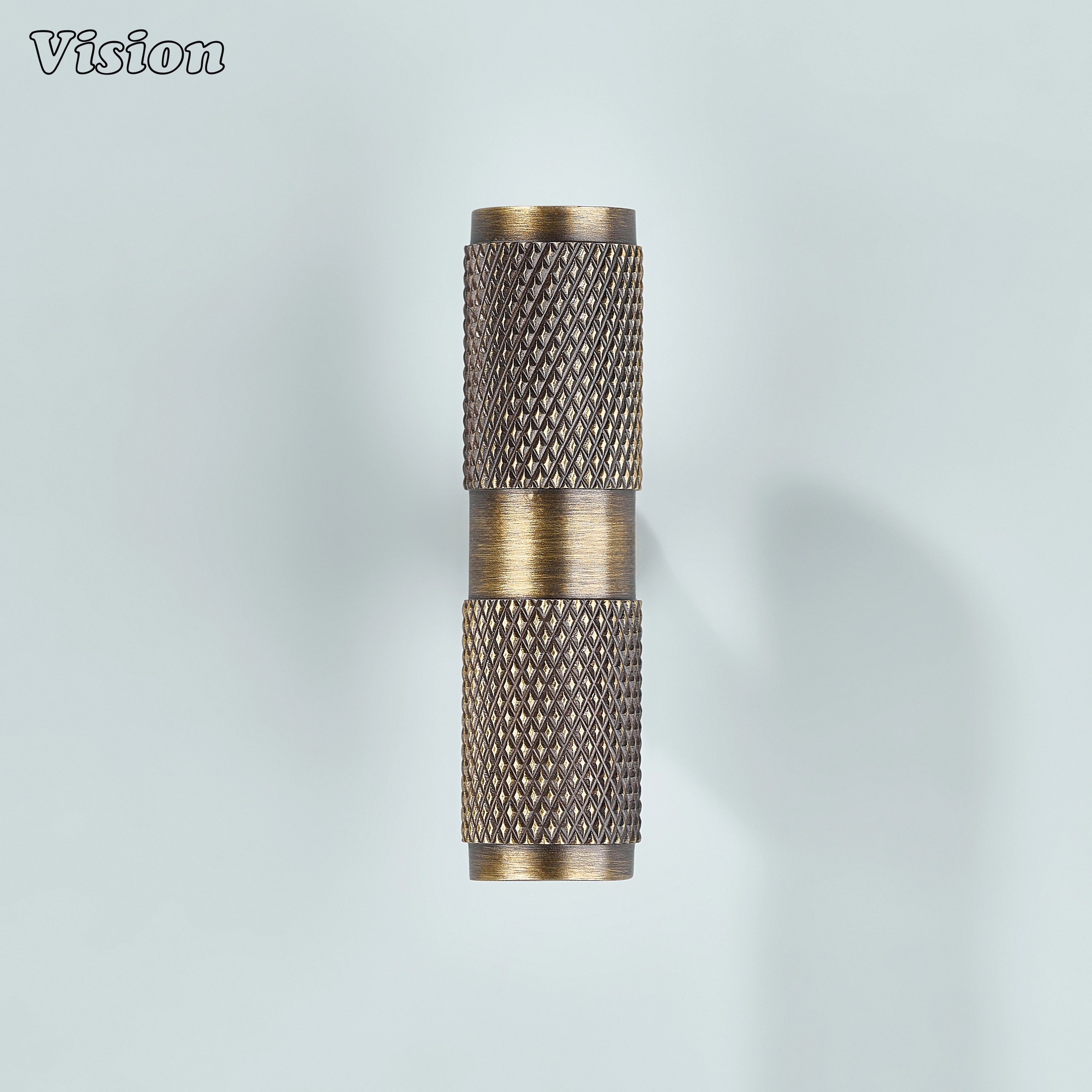 Antique Bronze cabinet T-knob with cone leg