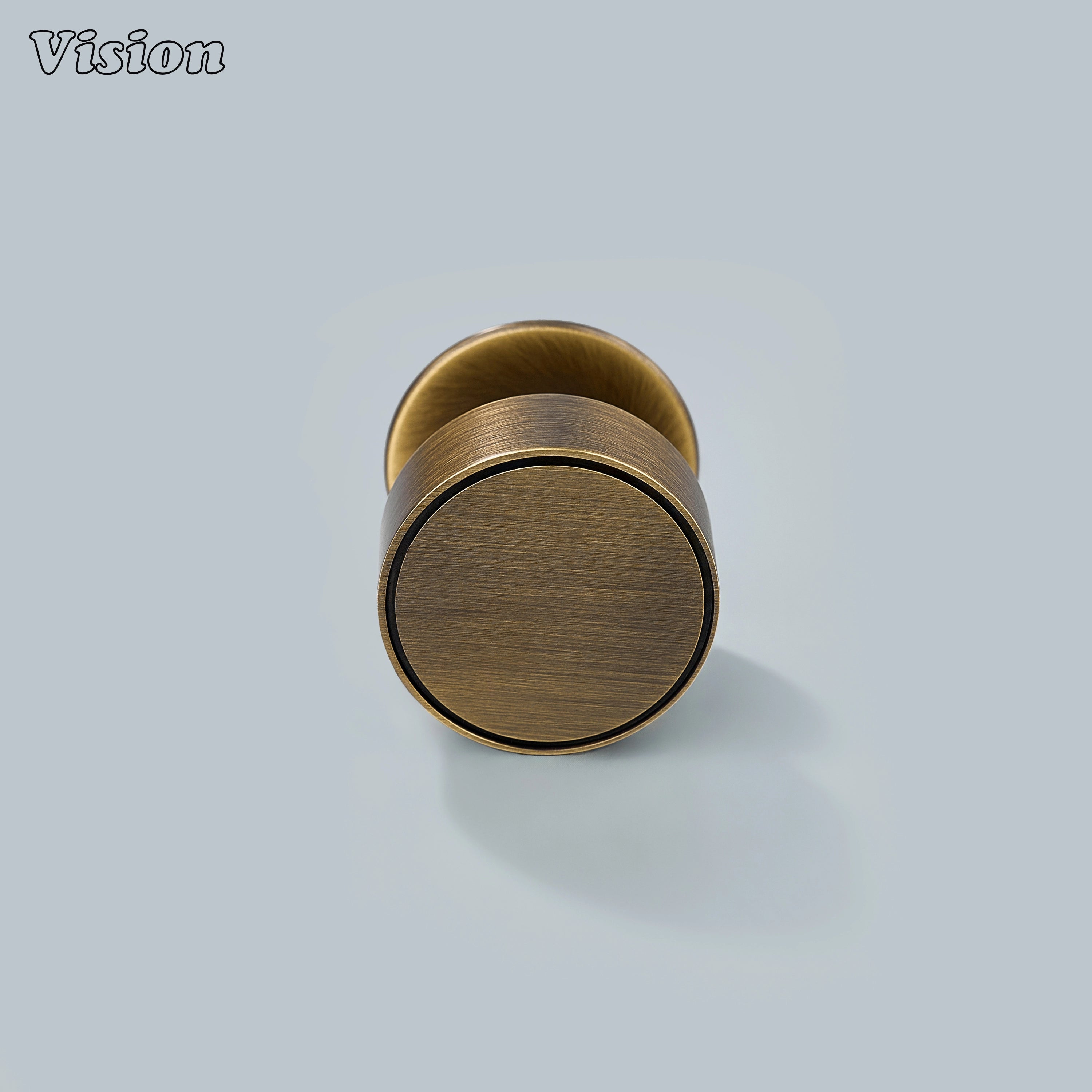 Antique Bronze plain cabinet knob designed for kitchen cabinet doors