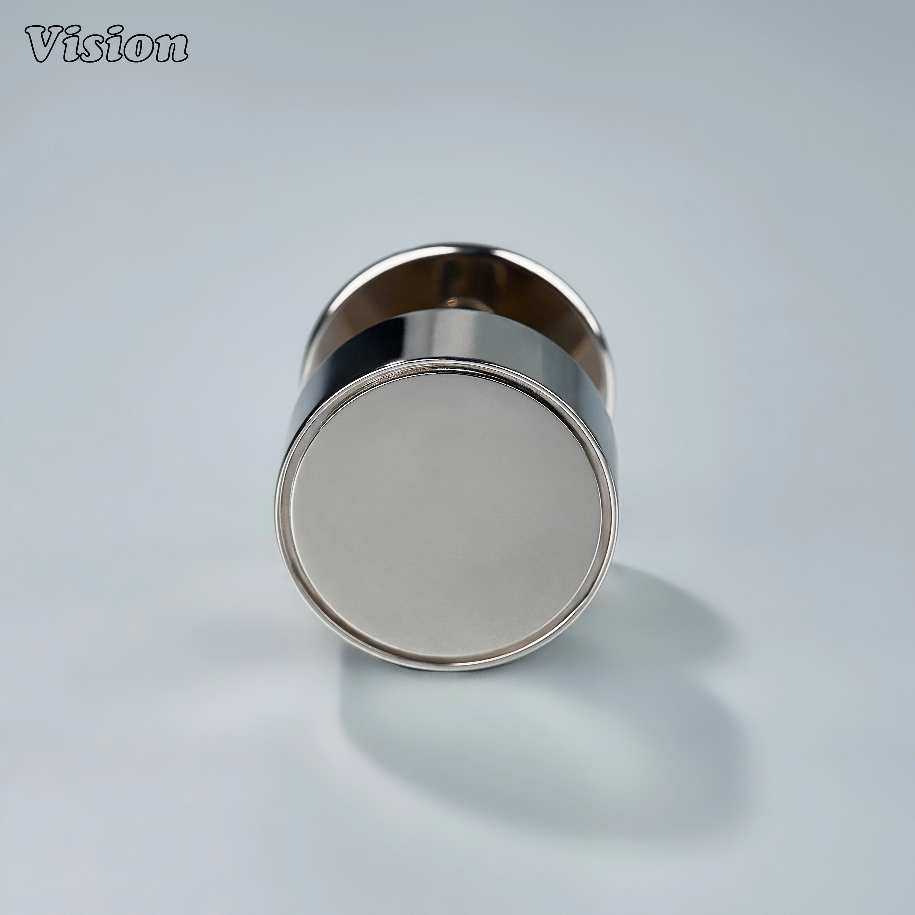 Round Polish Nickel cabinet knob with solid brass build for furniture use