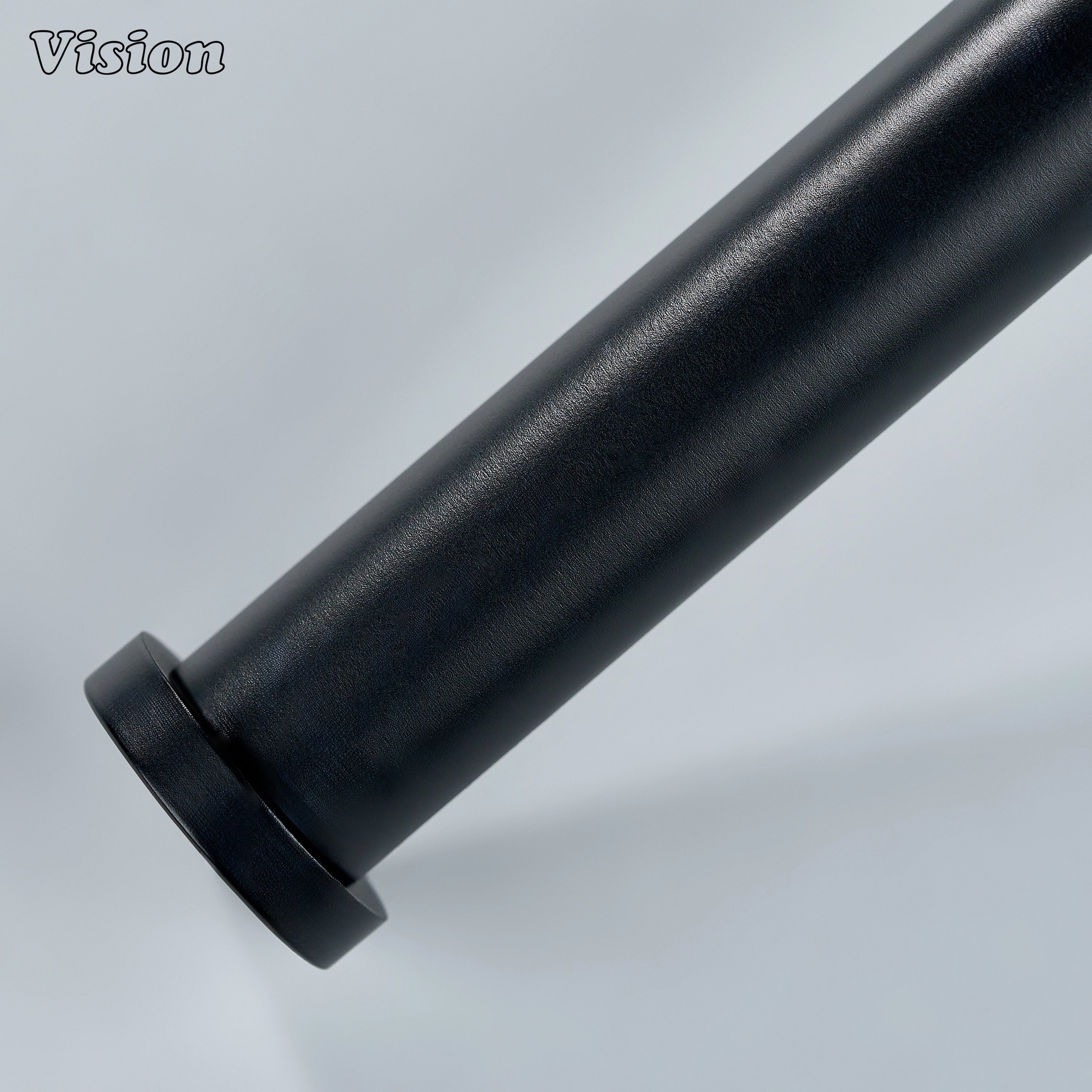 Black brass toilet paper holder with cylindrical bar for toilets