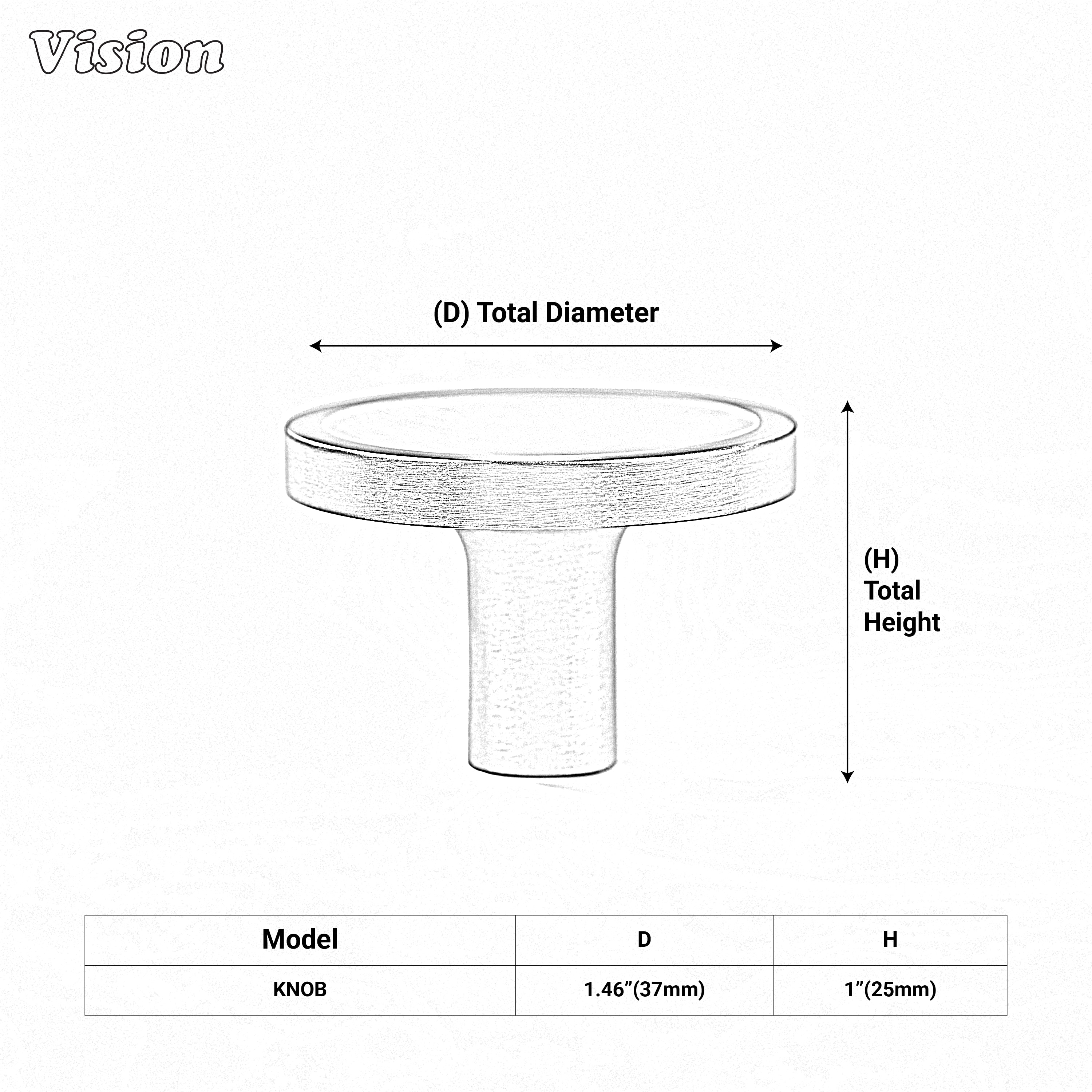 Gold round plain cabinet knob with sturdy brass build for dresser drawers