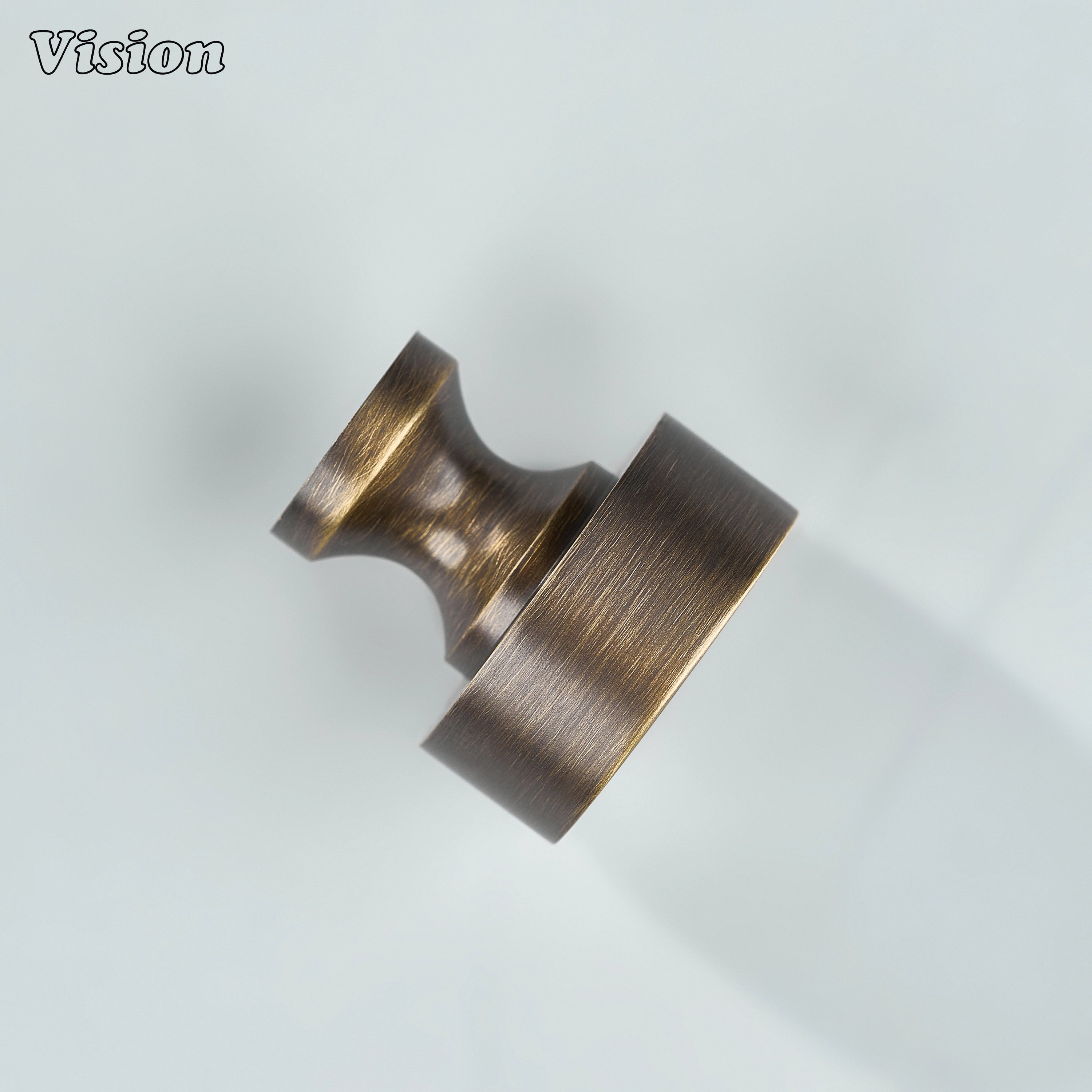 Antique Bronze round cabinet knob suitable for drawer storage units