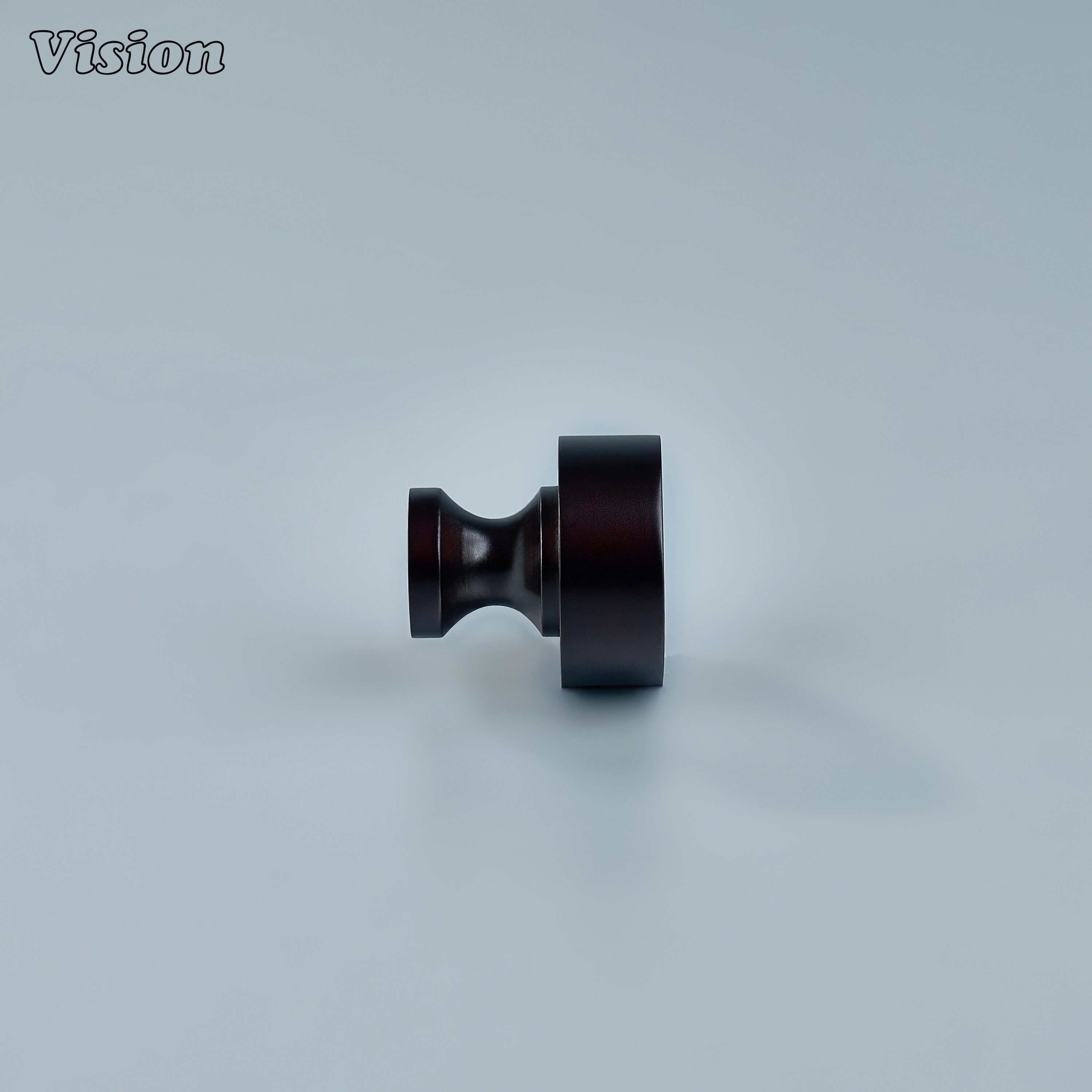 Plain round Oil Rubbed Bronze cabinet knob for interior cabinets