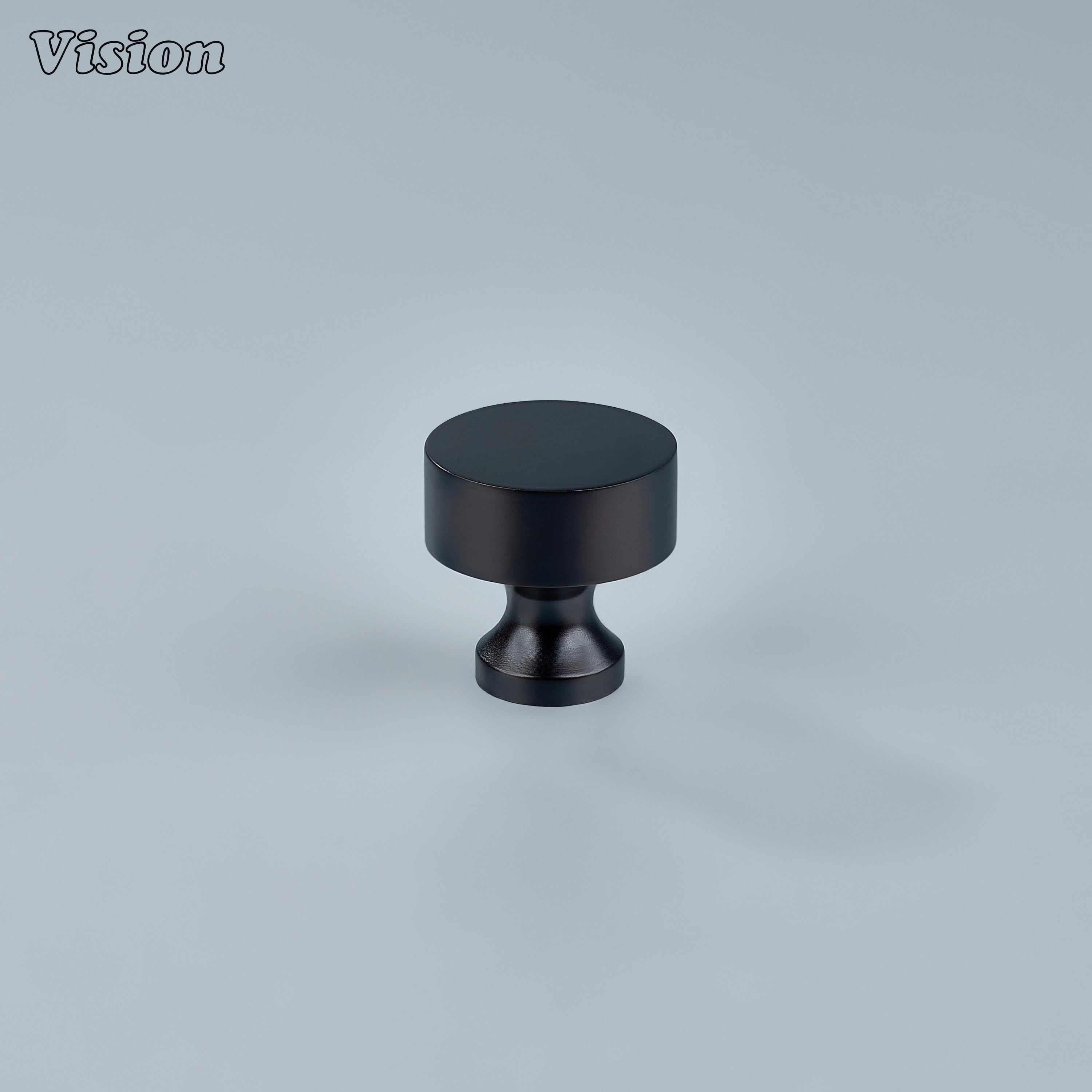 Oil Rubbed Bronze round cabinet knob suitable for wooden furniture