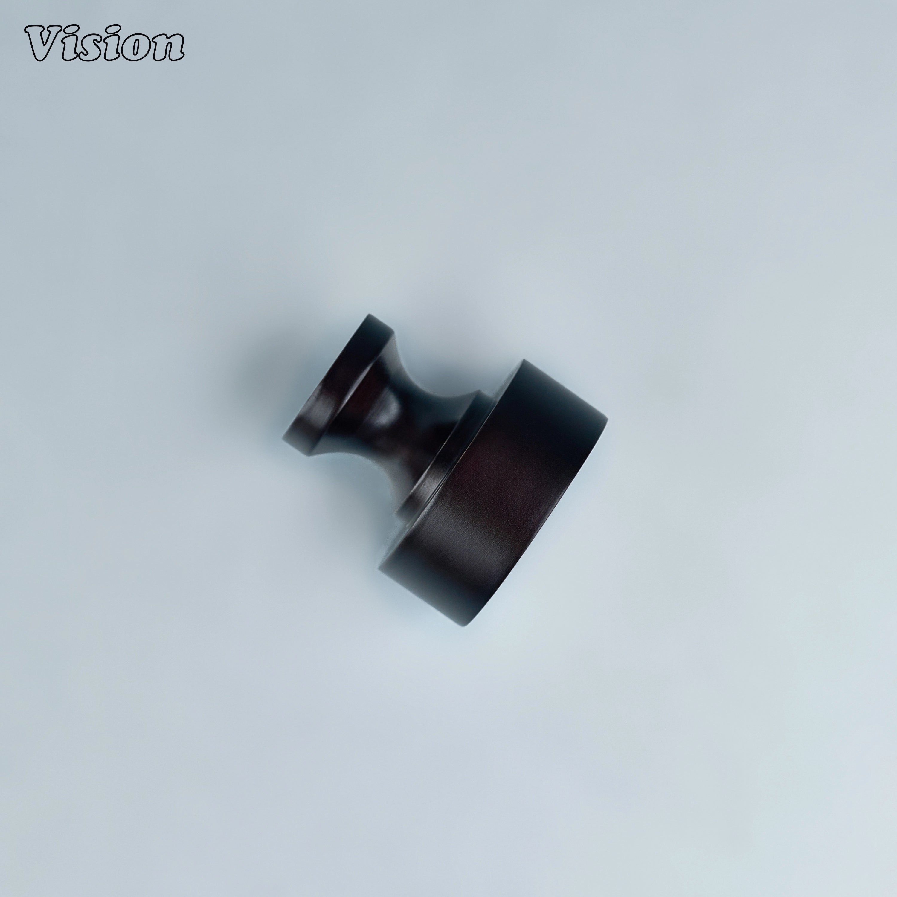 Solid brass Oil Rubbed Bronze cabinet knob with smooth profile