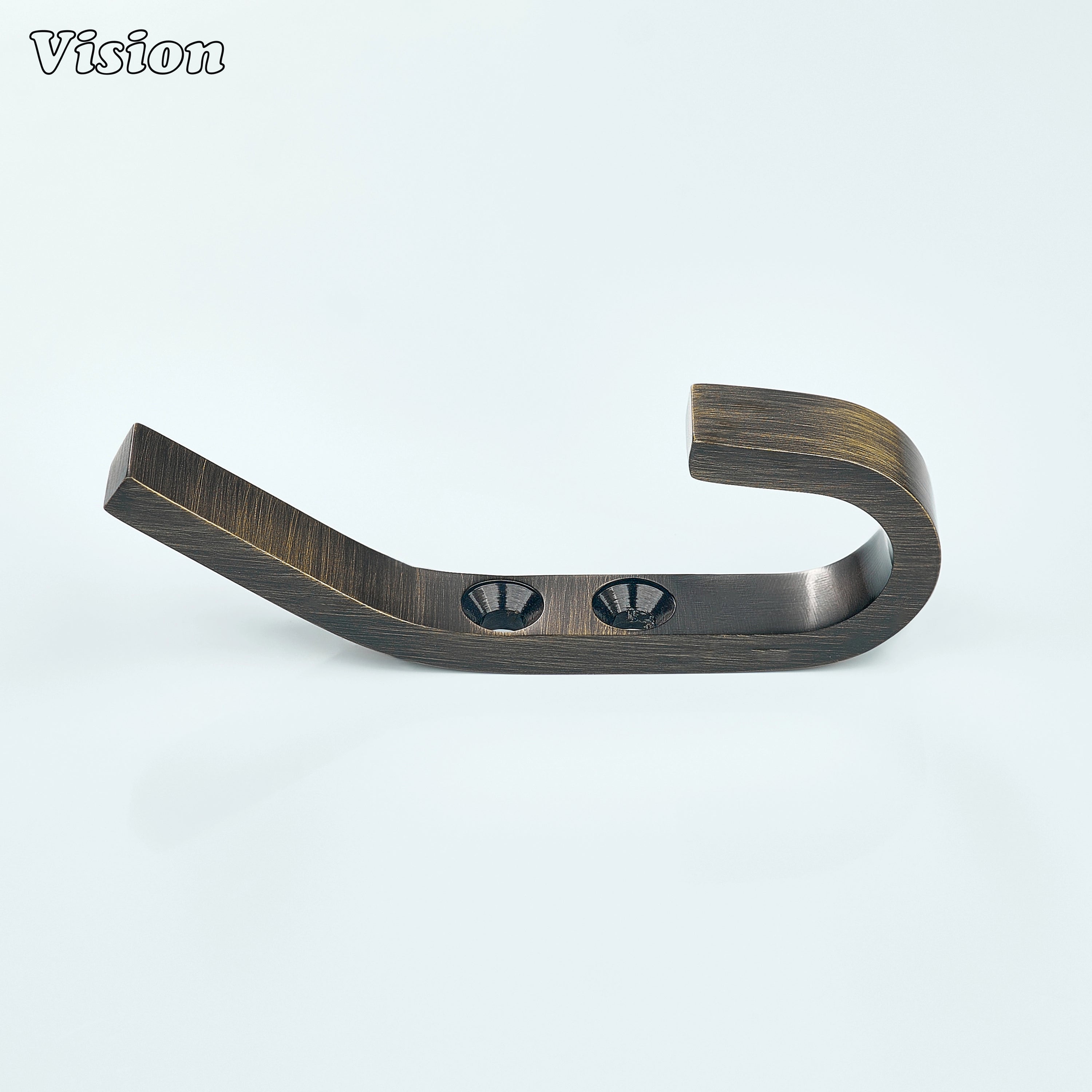 Antique Bronze wall hook with premium brass build for hanging coats on bedroom doors