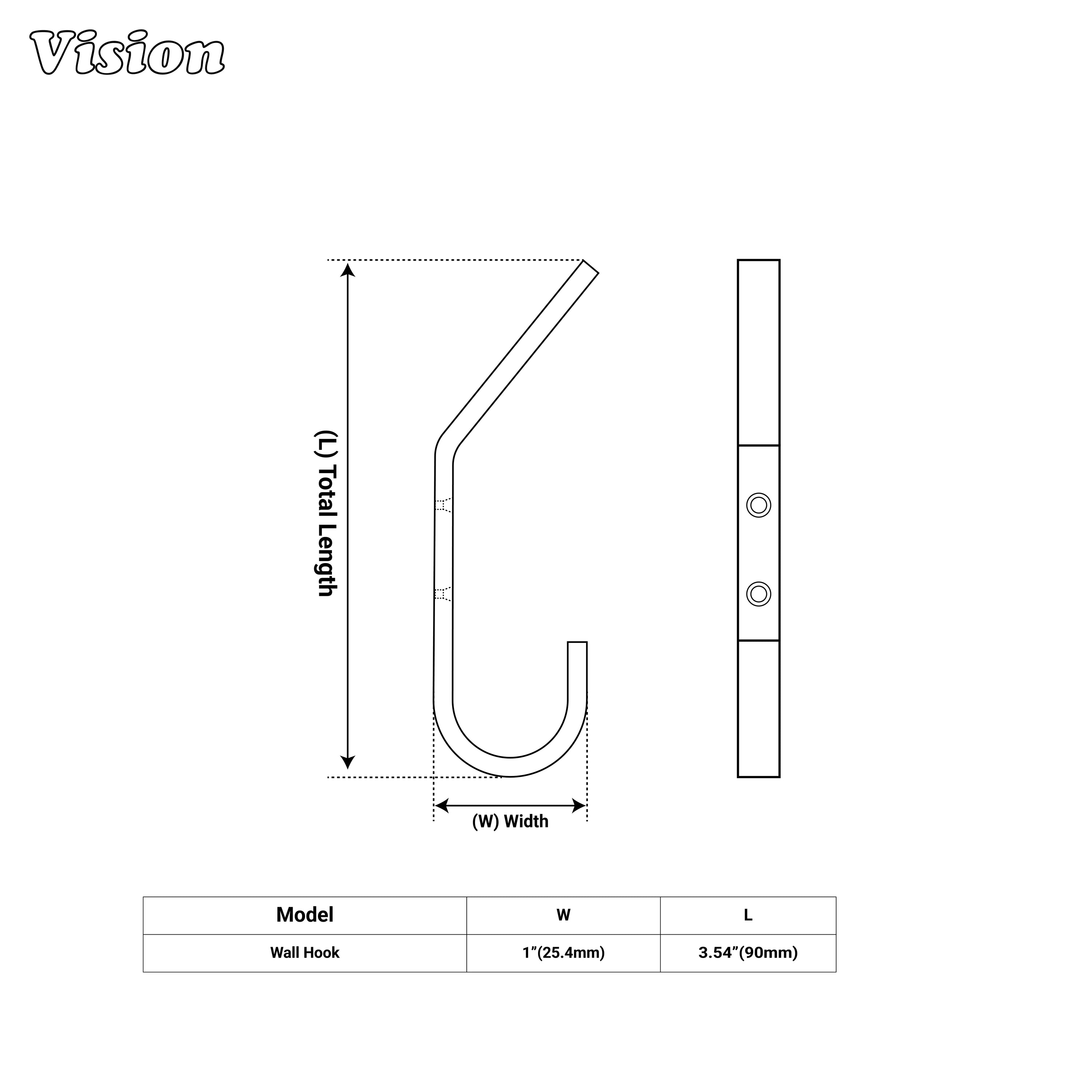 Gold finish wall hook crafted from premium brass with minimalist form for bathroom towel hanging