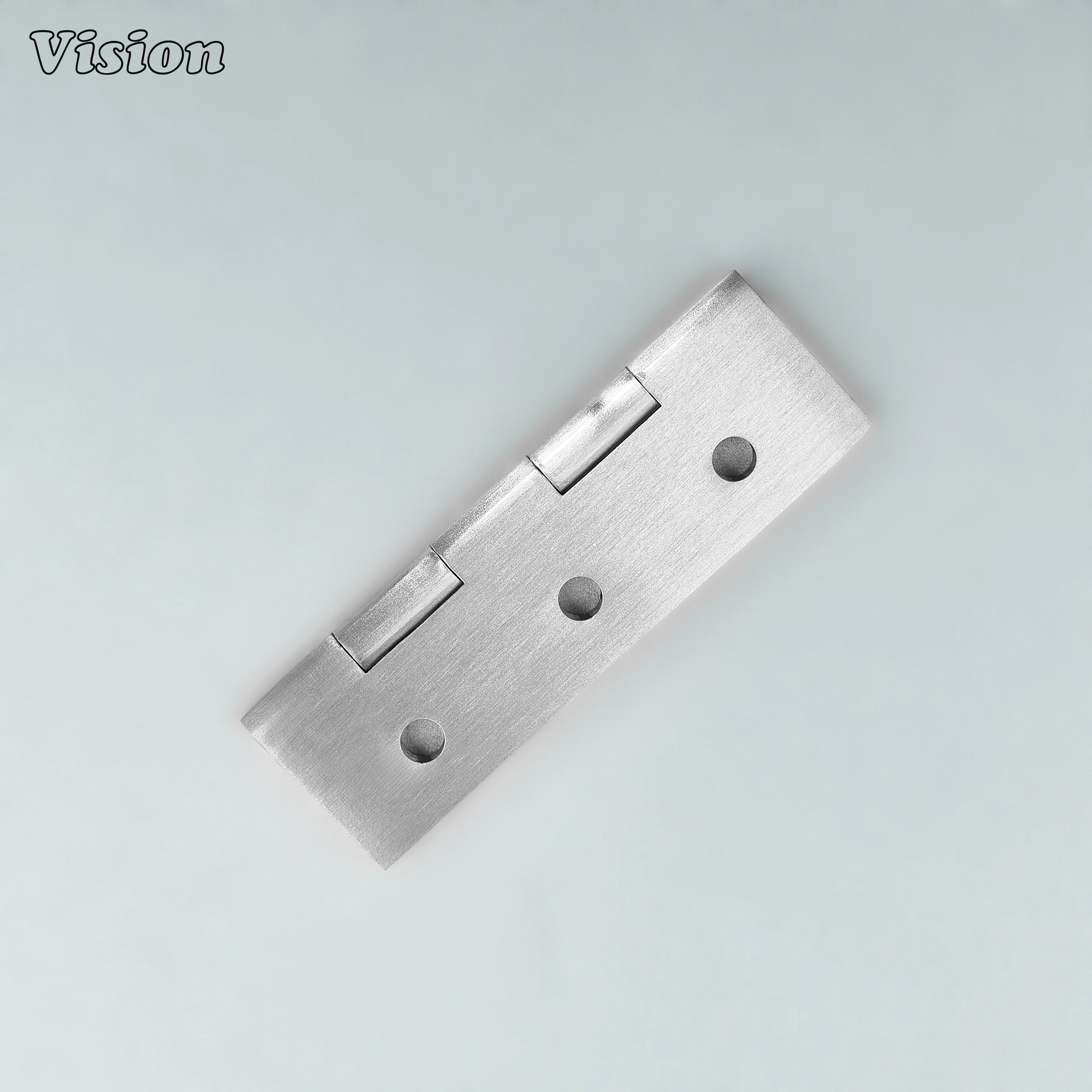 Silver finish brass cabinet hinge for interior cabinet installation