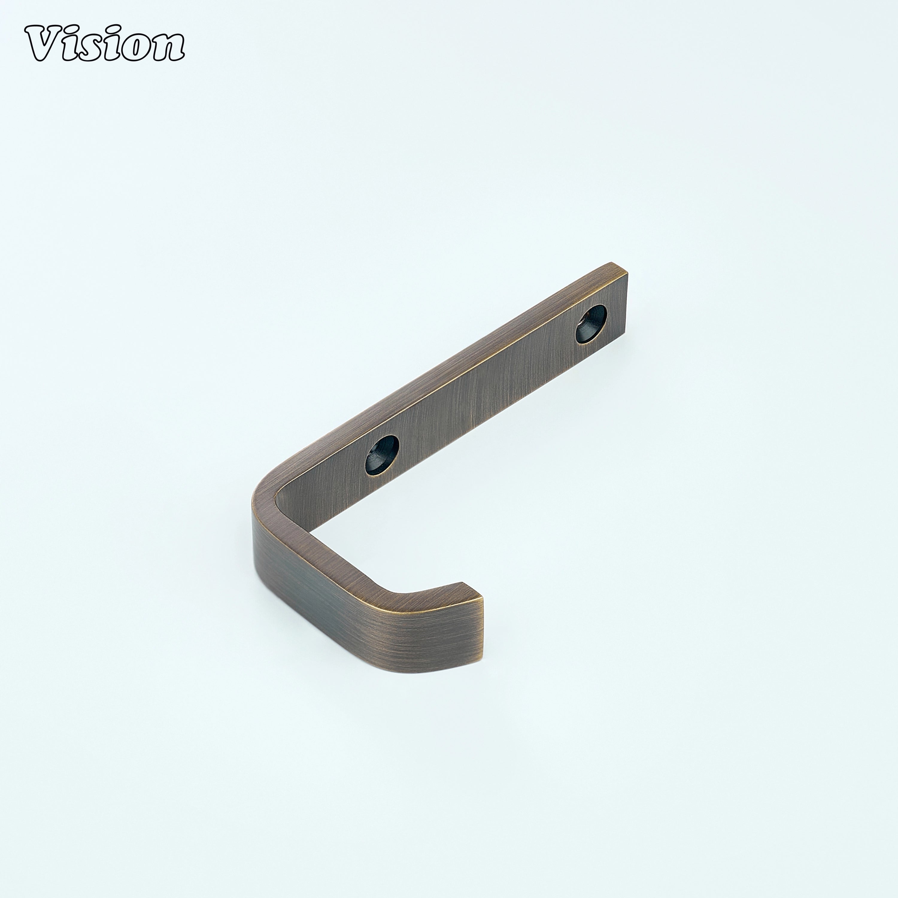 Premium Antique Bronze wall hook with plain design and curved J shape for bathroom use