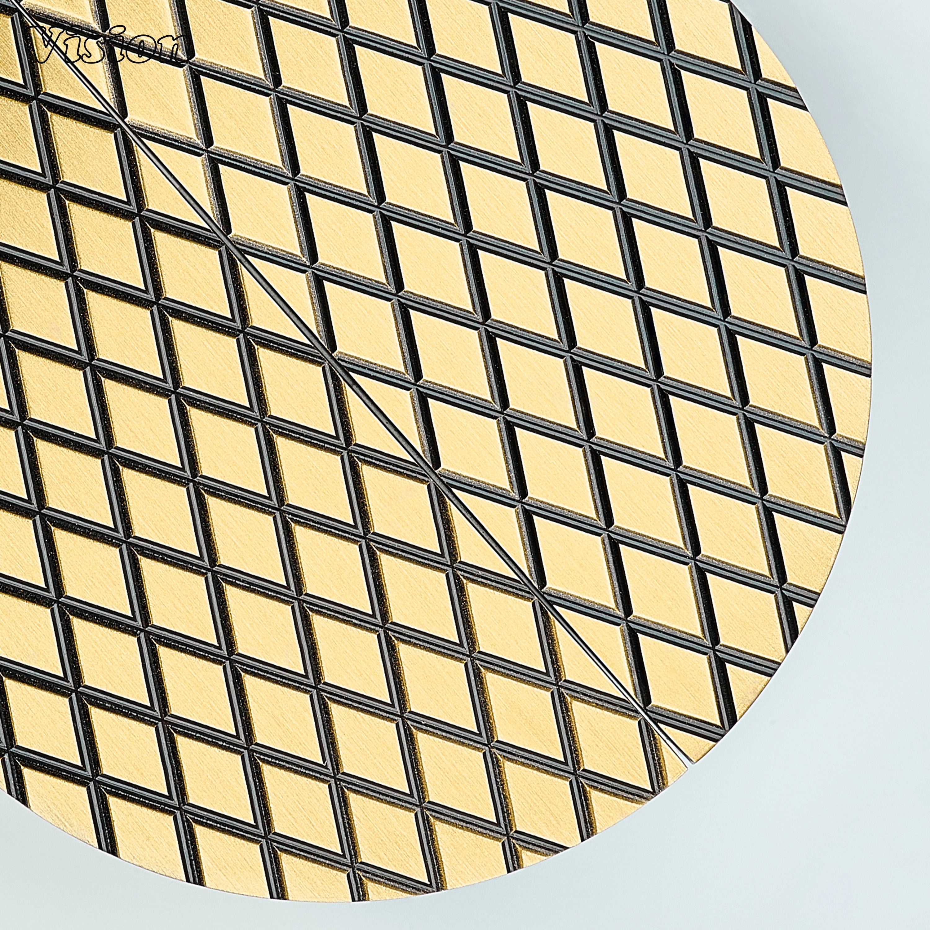 Antique Bronze knurled cabinet handle with curved profile for kitchen cupboards