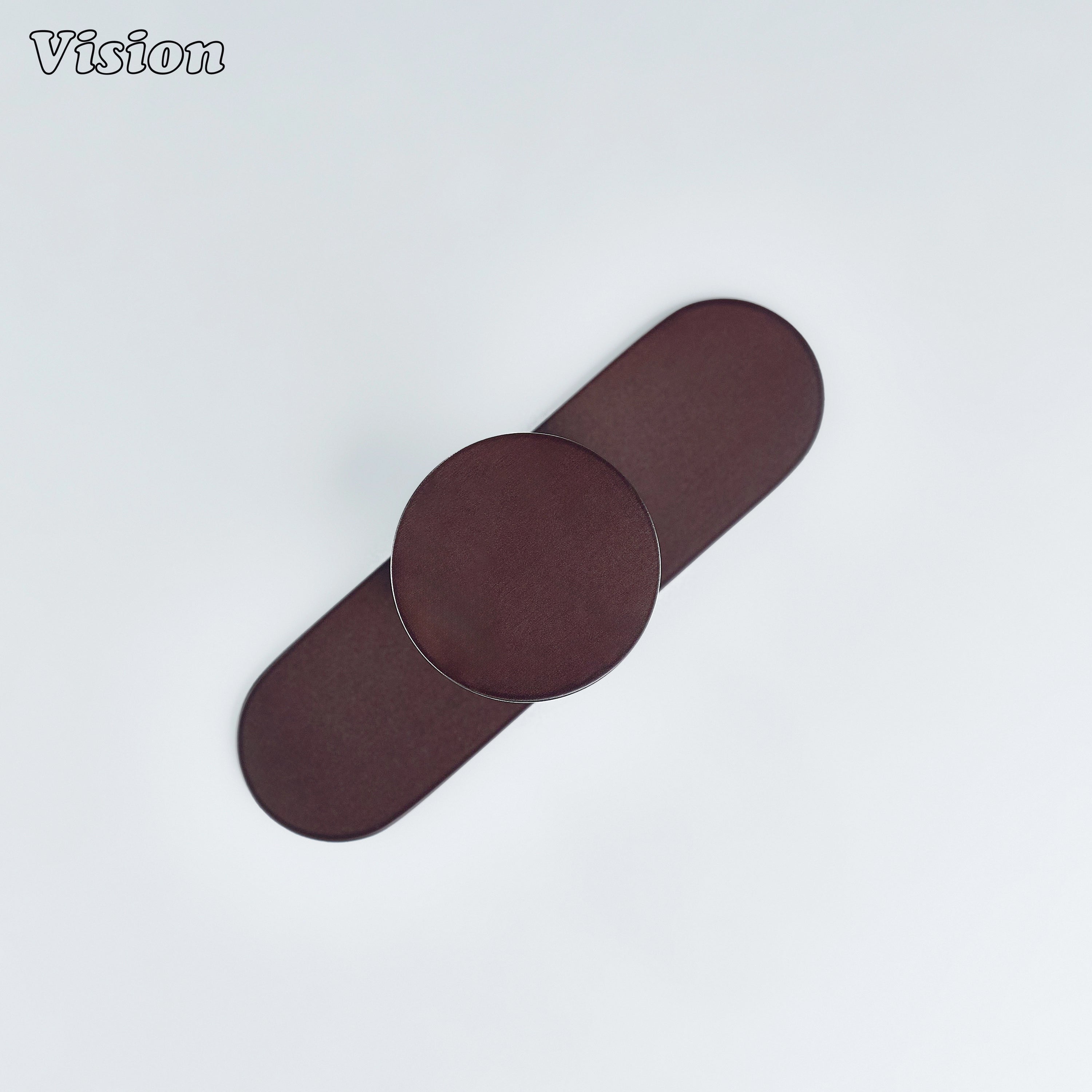 Premium cabinet knob in Oil Rubbed Bronze with clean round form for cabinets