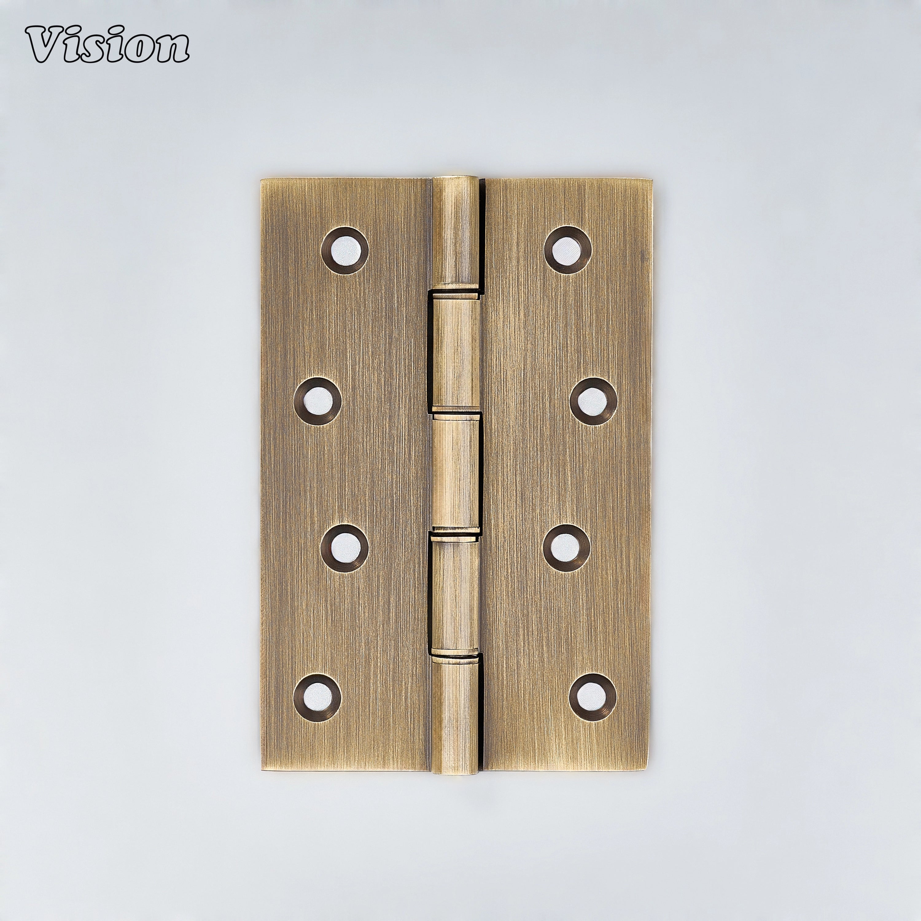 Antique Bronze plain profile brass cabinet hinge for wardrobe furniture