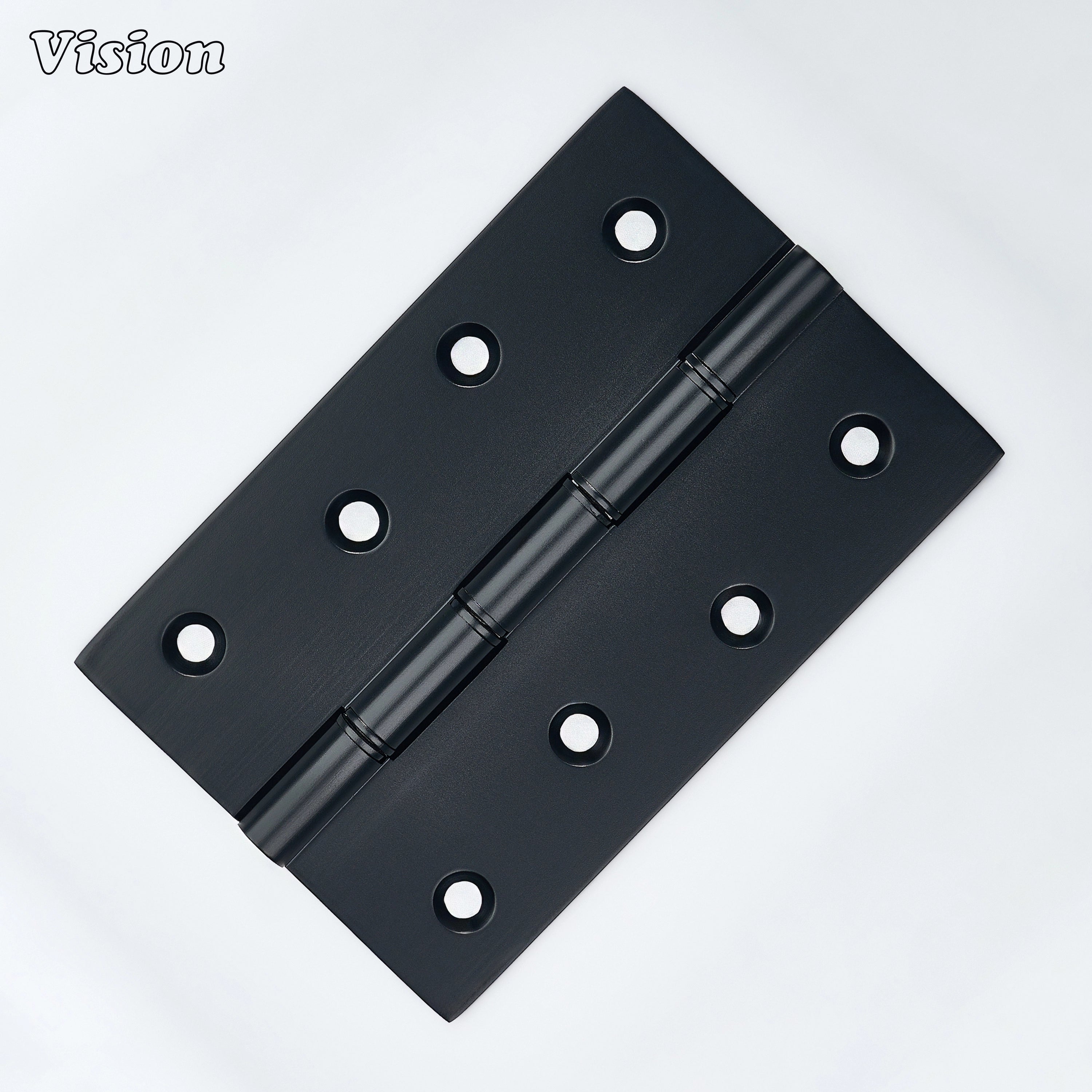 Black plain profile brass cabinet hinge for interior furniture