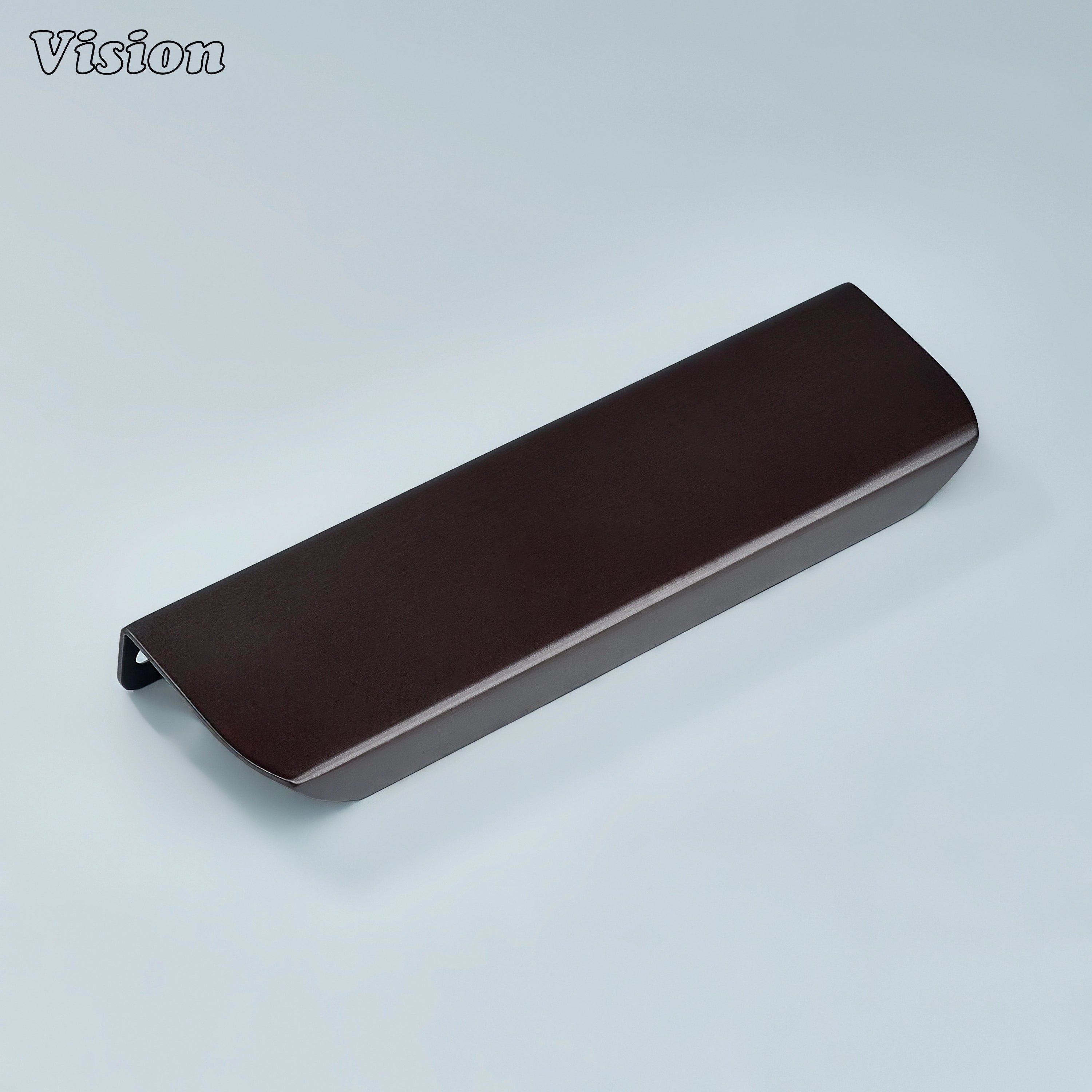 Oil Rubbed Bronze cabinet handle straight edge pull for wardrobe doors