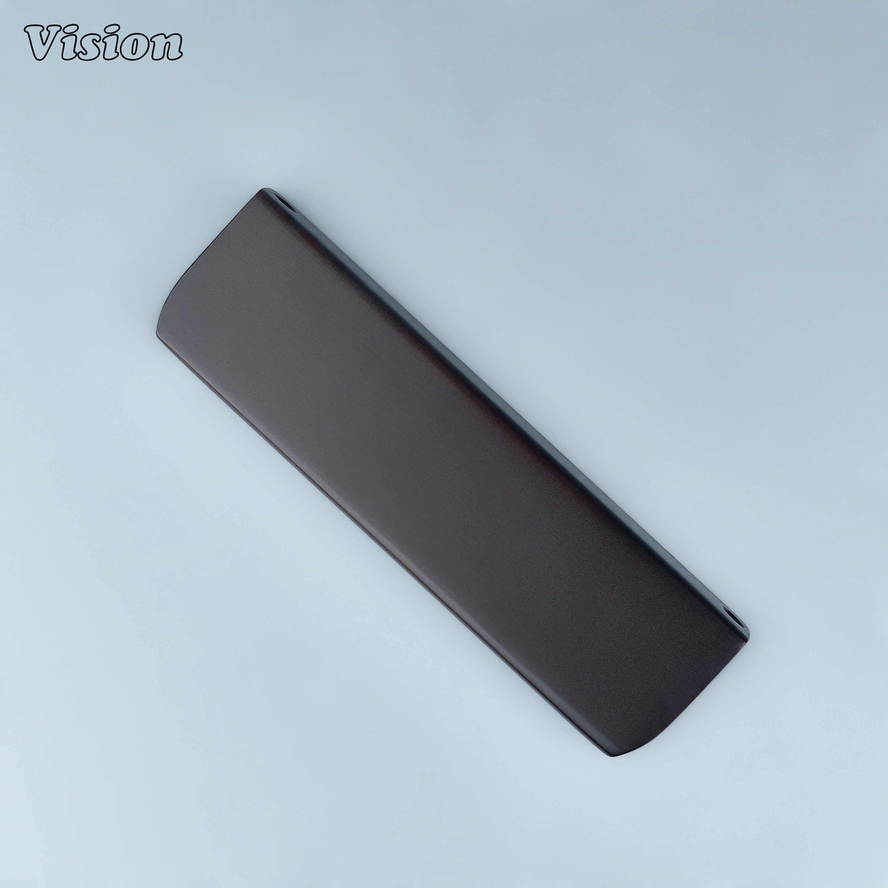 Oil Rubbed Bronze cabinet handle flush edge lip pull for bathroom cabinets